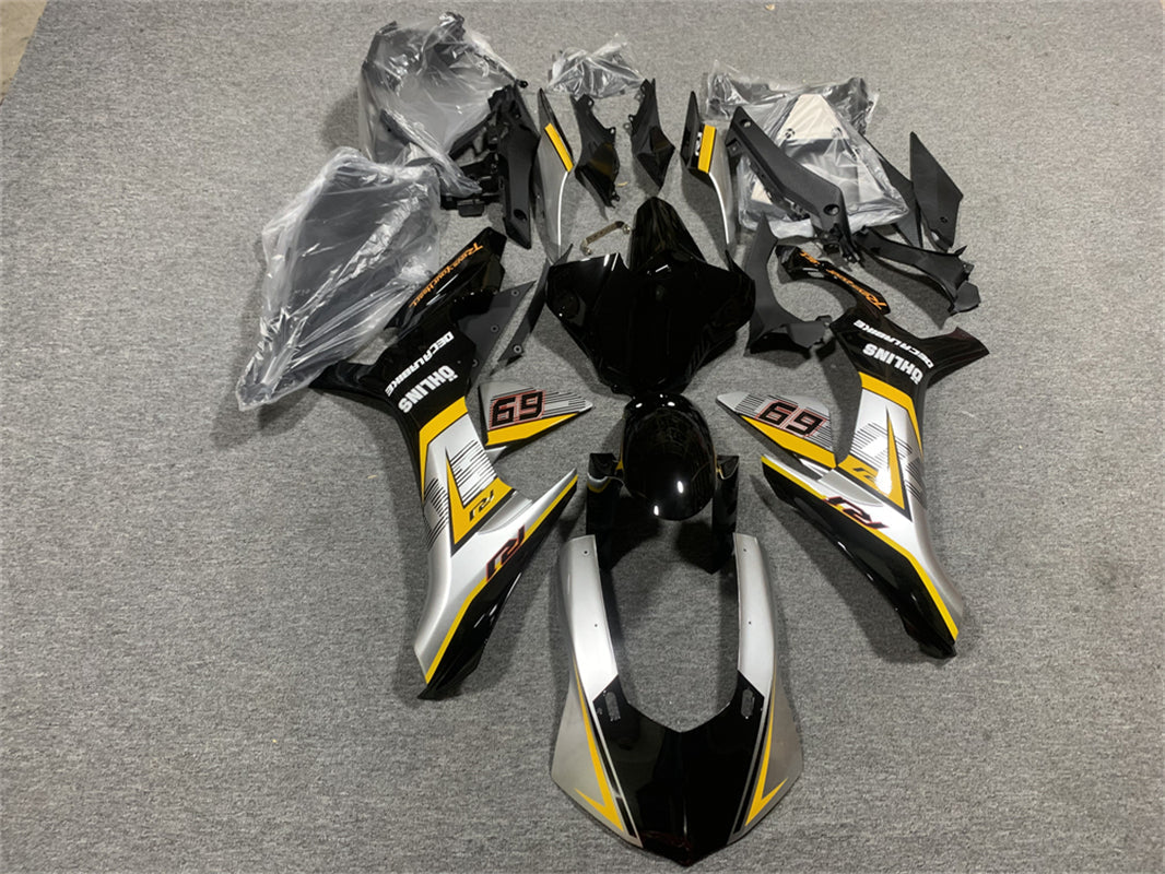 2015-2019 Yamaha YZF 1000 R1 Injection Fairing Kit Karosseri Plast ABS #123