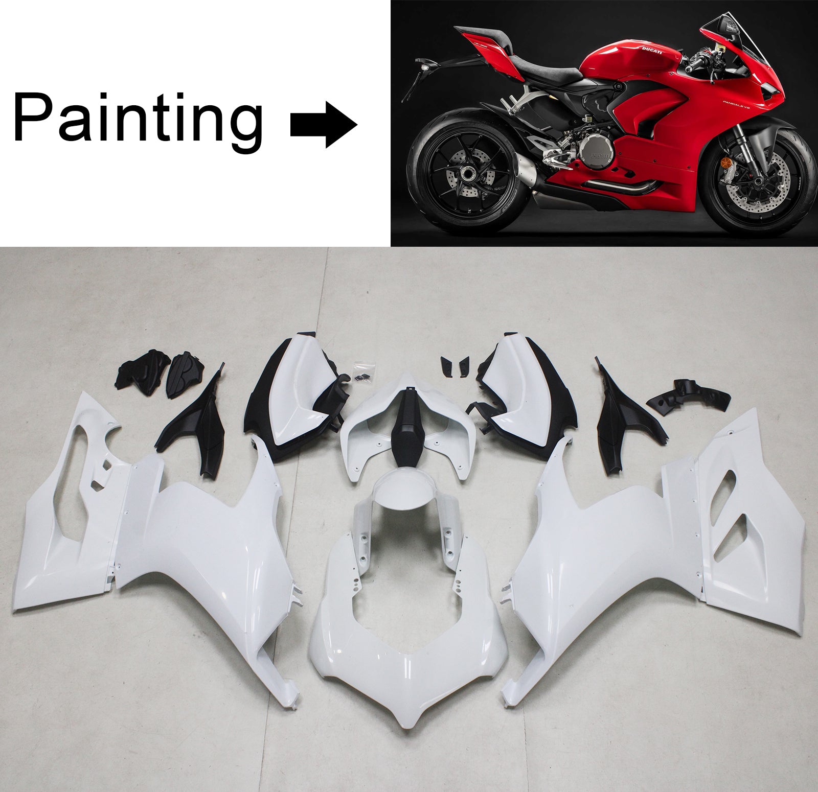 2020-2024 Ducati Panigale V2 Fairing Kit Bodywork