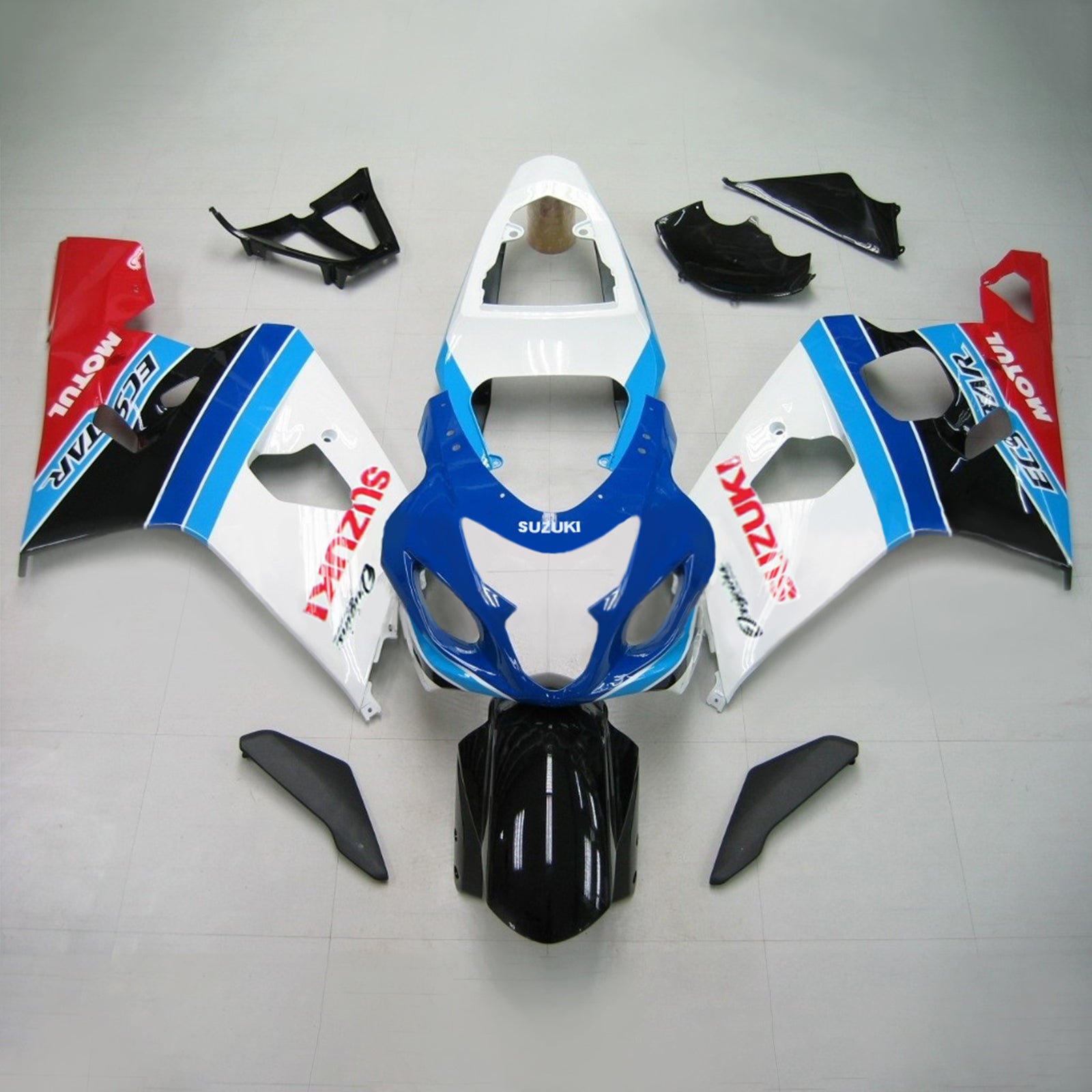 2004-2005 Suzuki GSXR 600/750 K4 Amotopart Injection Fairing Kit Bodywork Plastic ABS #112