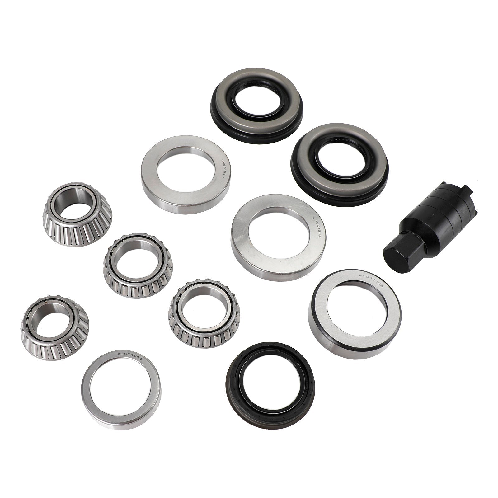 2013-2019 Cadillac ATS V4 V6 Rear Differential Bearings Repair Kit F-577158 Lm50134R 22993016 92230584 F-574658