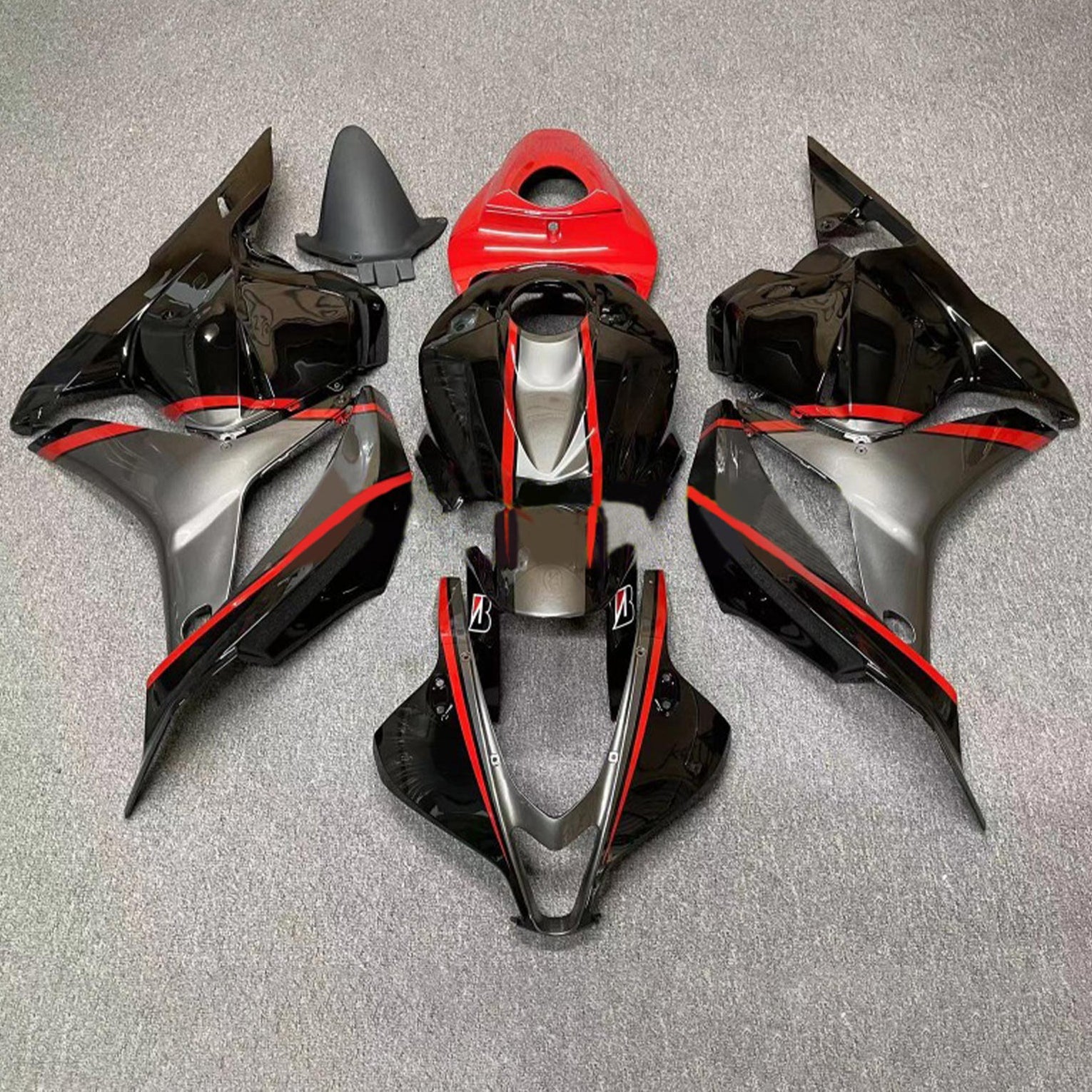 2007-2008 Honda CBR600RR F5 kuipset carrosserie kunststof ABS