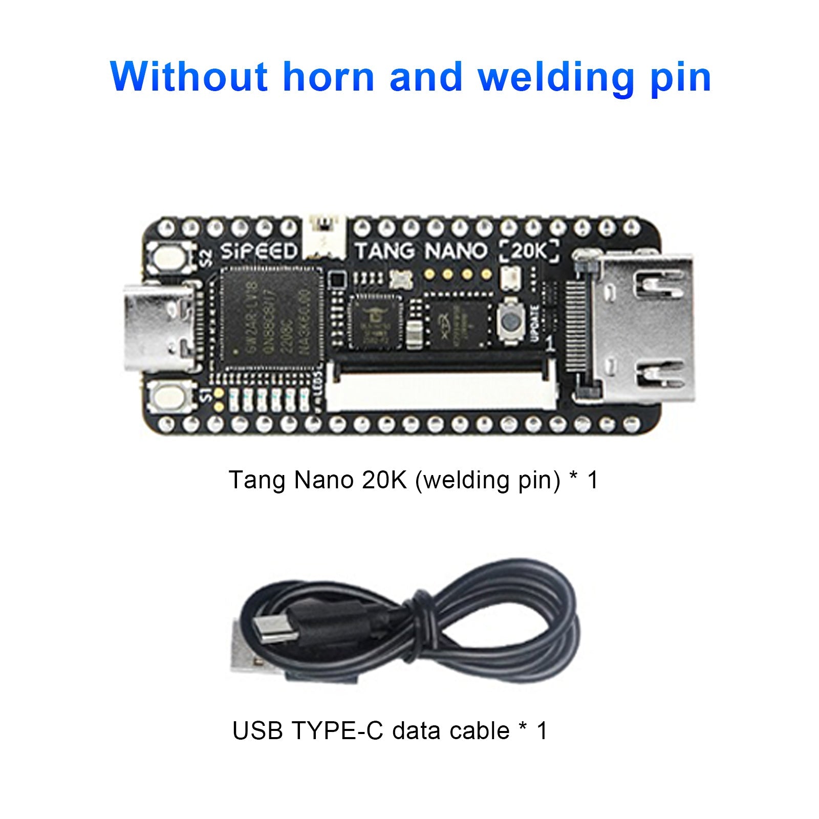 Sipeed Tang Nano 20K Development Board Open Source FPGA Retro Game met luidspreker