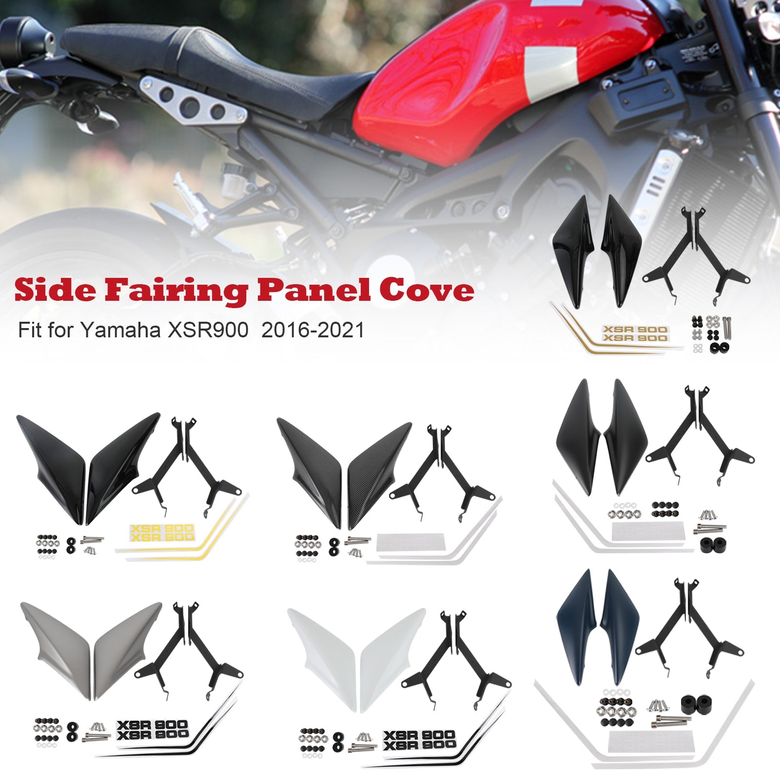 Tail Side Driver Seat Frame Cover Fairing For Yamaha XSR 900 2016-2021 Generic