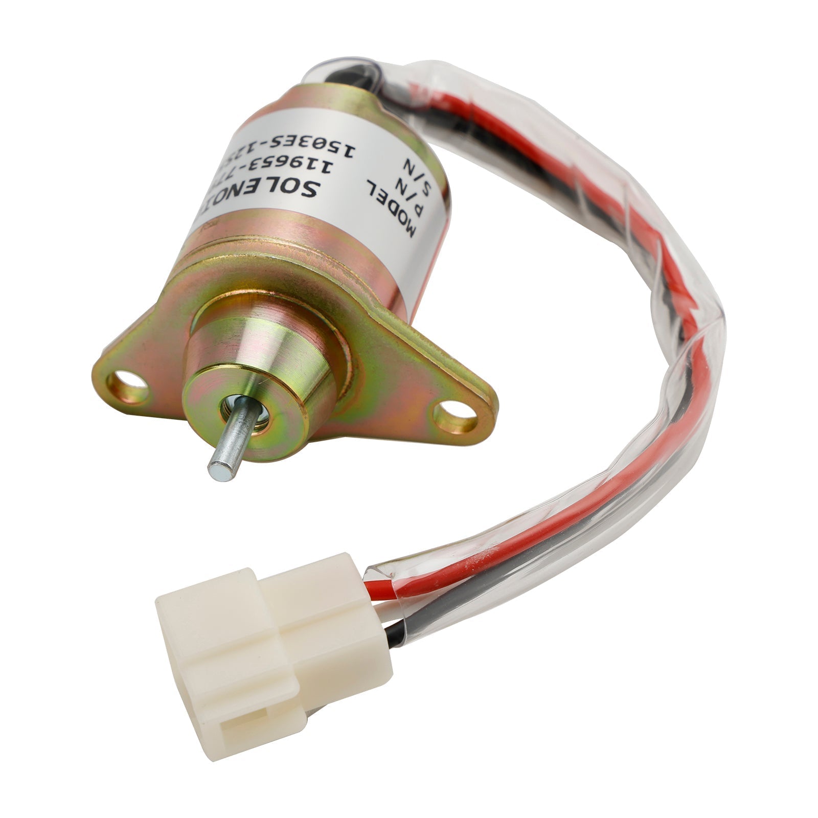 Électrovanne d'arrêt de carburant pour Yanmar 1503ES-12S5SUC5S 119653-77950