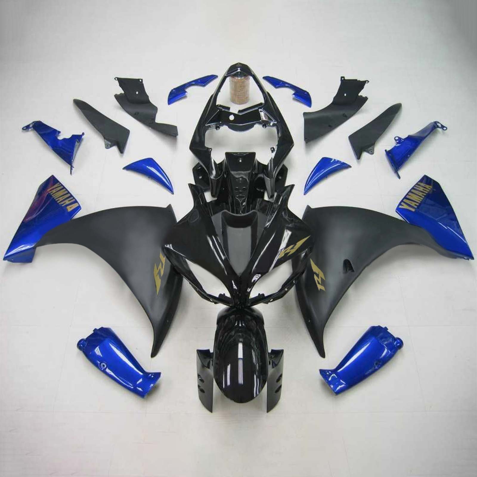 2009-2011 Yamaha YZF 1000 R1 Amotopart Injection Fairing Kit Bodywork Plastic ABS #136