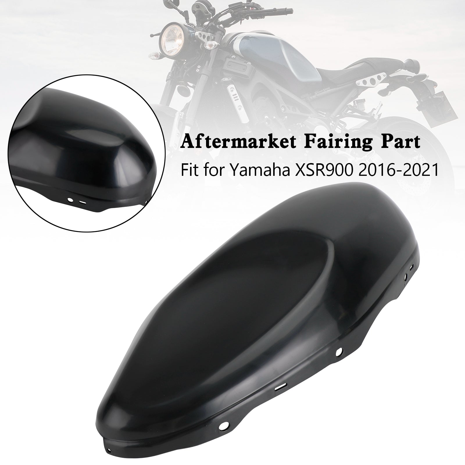 Yamaha XSR900 2016-2021 Carénage de carrosserie Moulage par injection non peint