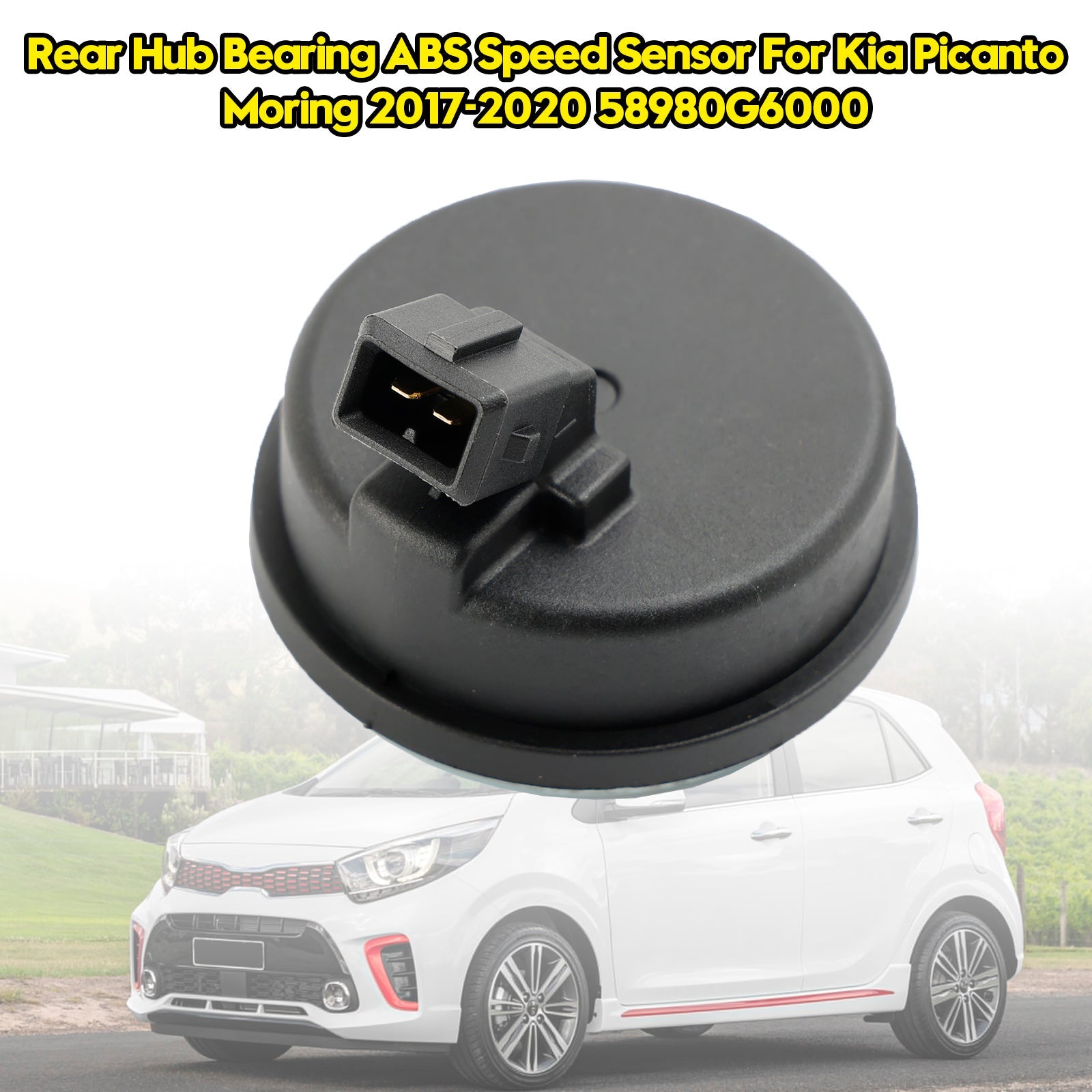 Kia Picanto Moring 2017-2020 58980G6000 Roulement de moyeu arrière Capteur de vitesse ABS