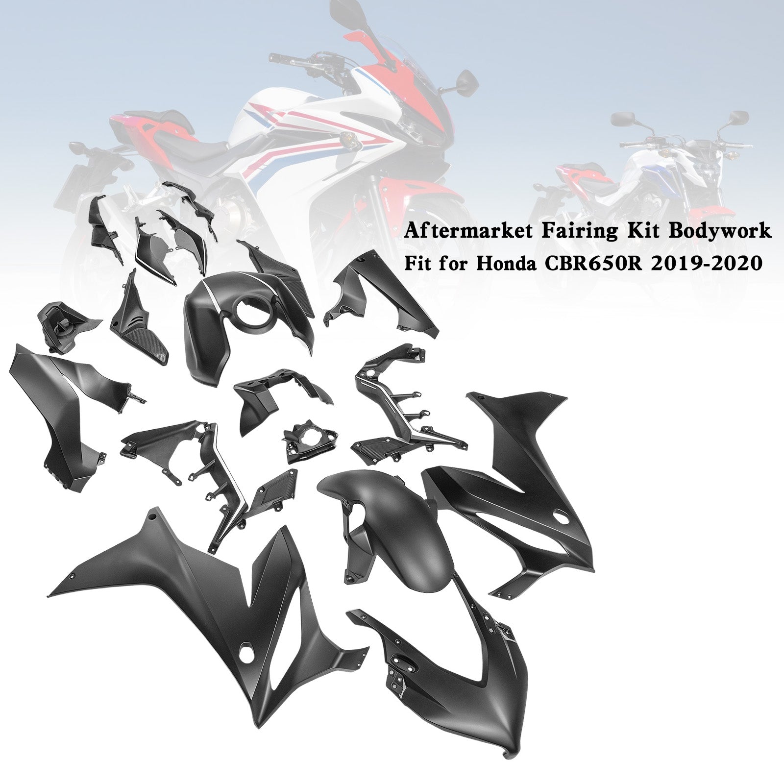 2019-2020 Honda CBR650R ABS kunststof spuitgietkuip