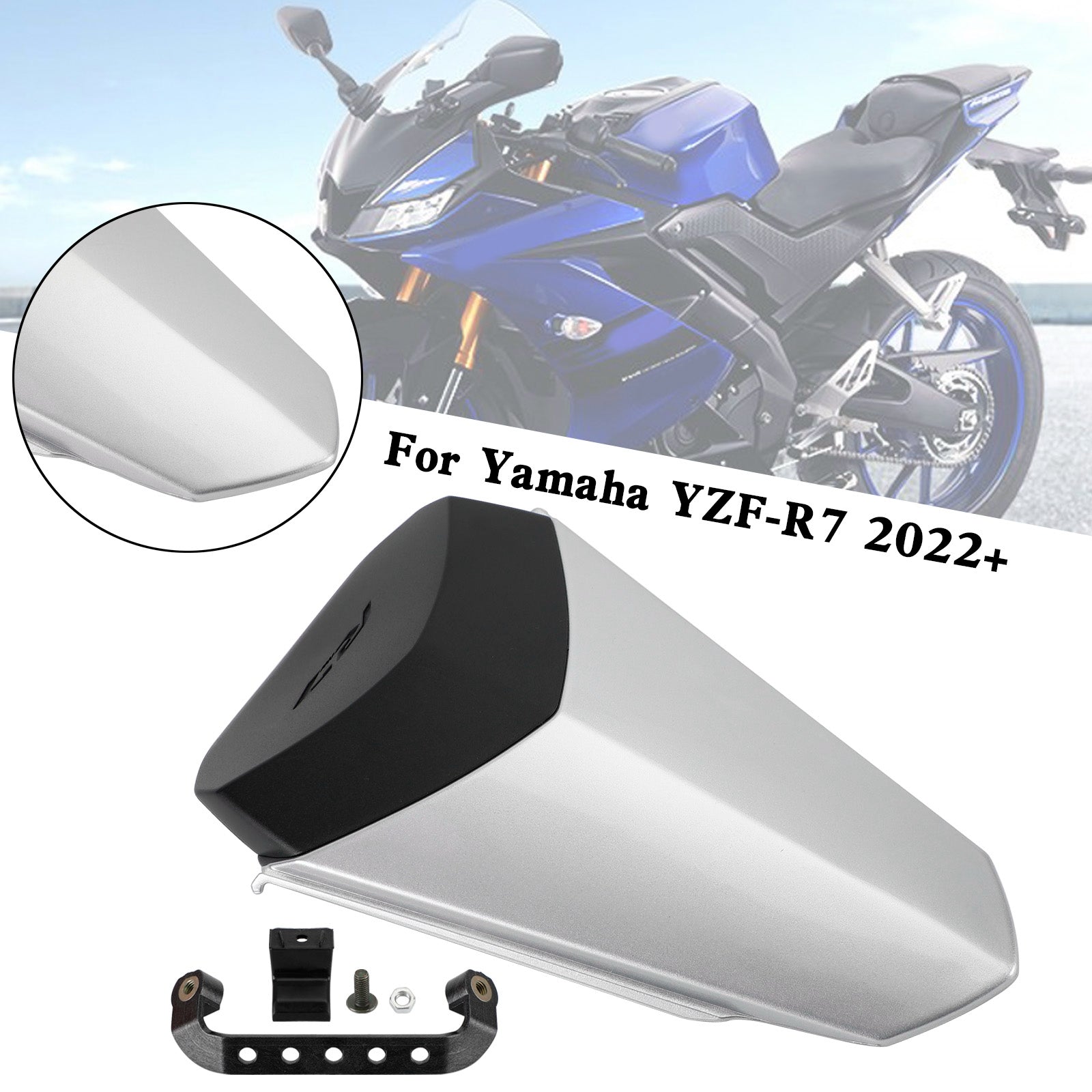 2022-2023 YAMAHA YZF-R7 YZF R7 Staart Achterbank Cover Kuip Cowl