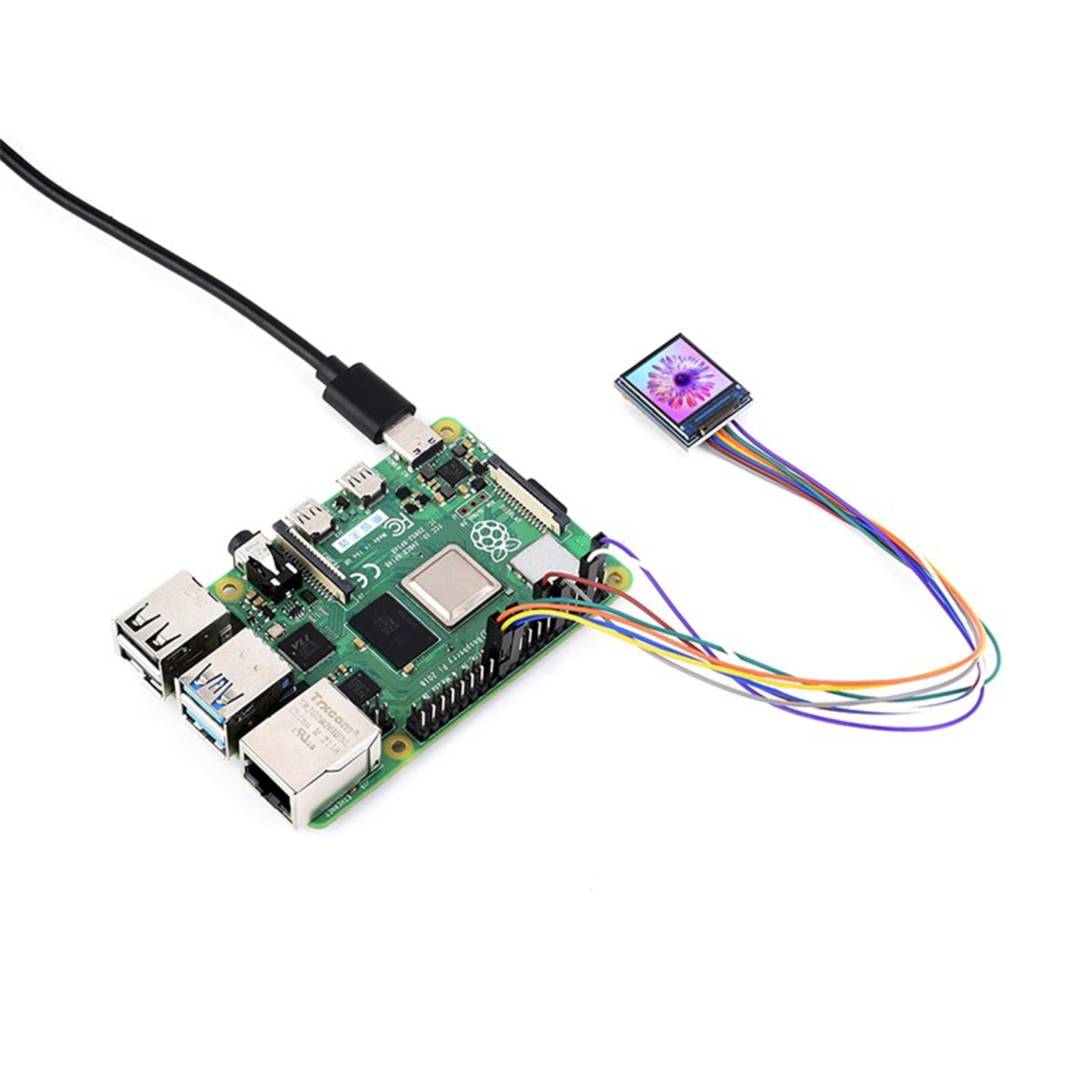 Raspberry Pi – écran IPS de 0.85 pouces, puce de pilote GC9107, Interface SPI, écran LCD