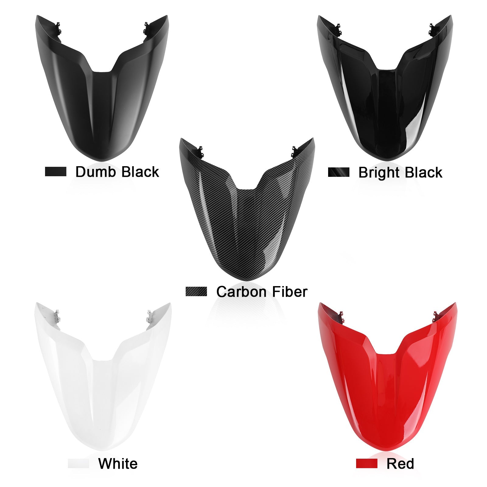 Rear Passenger/Pillion Seat Cover Fairing For Ducati Monster 797 821 1200 Generic