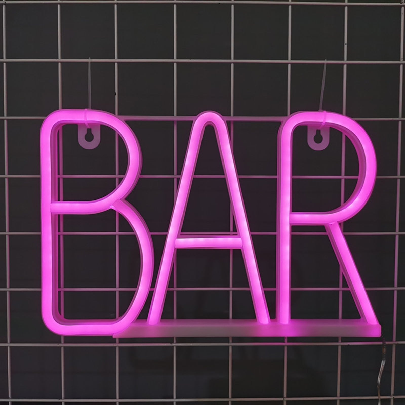 BAR LED Neon Sign Lights Nachtkastje Nachtlampje Lamp Kinderkamer USB-aangedreven