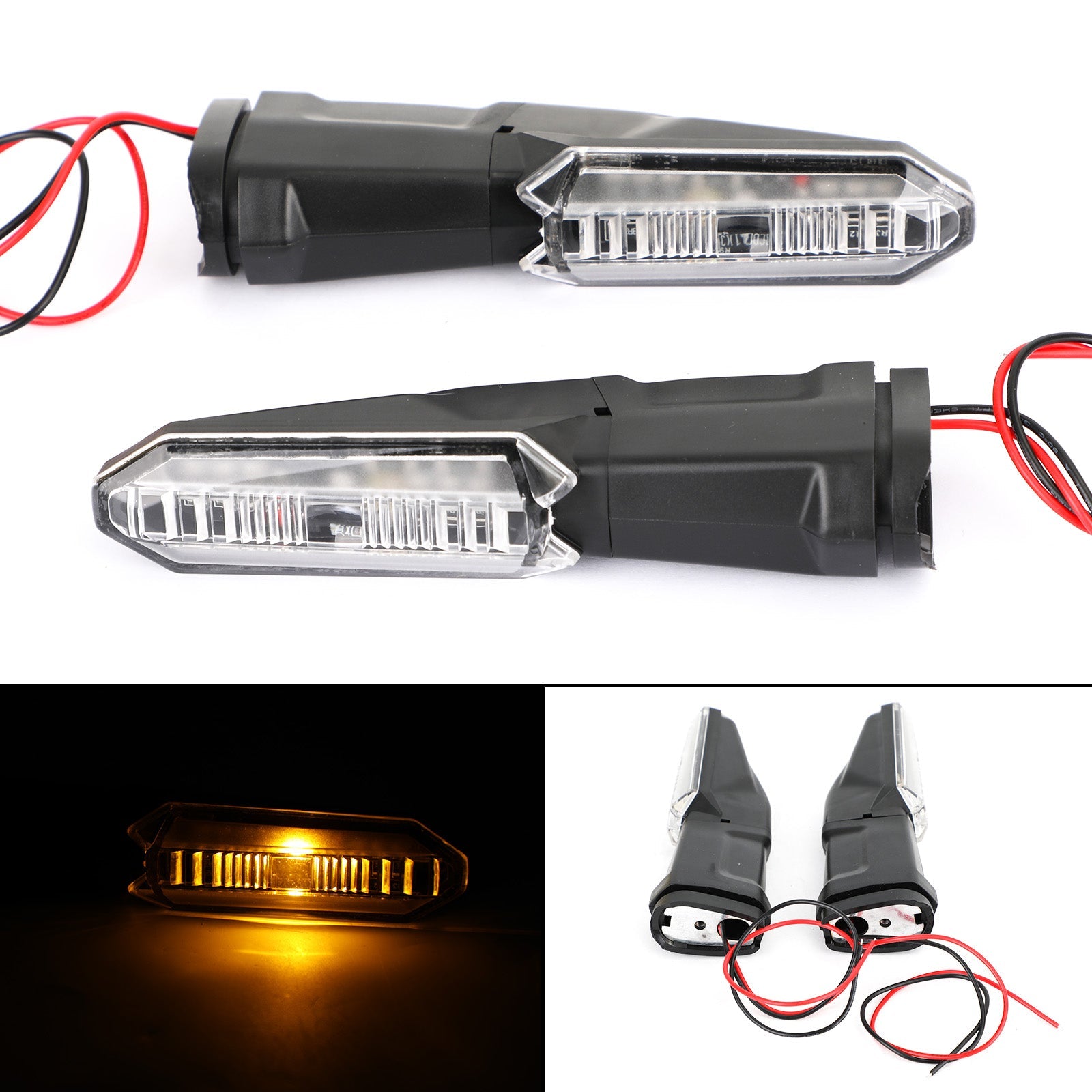 Turn Signal Indicator Lights fit for Kawasaki Versys 650 1000 NINJA 250 300 400 Generic