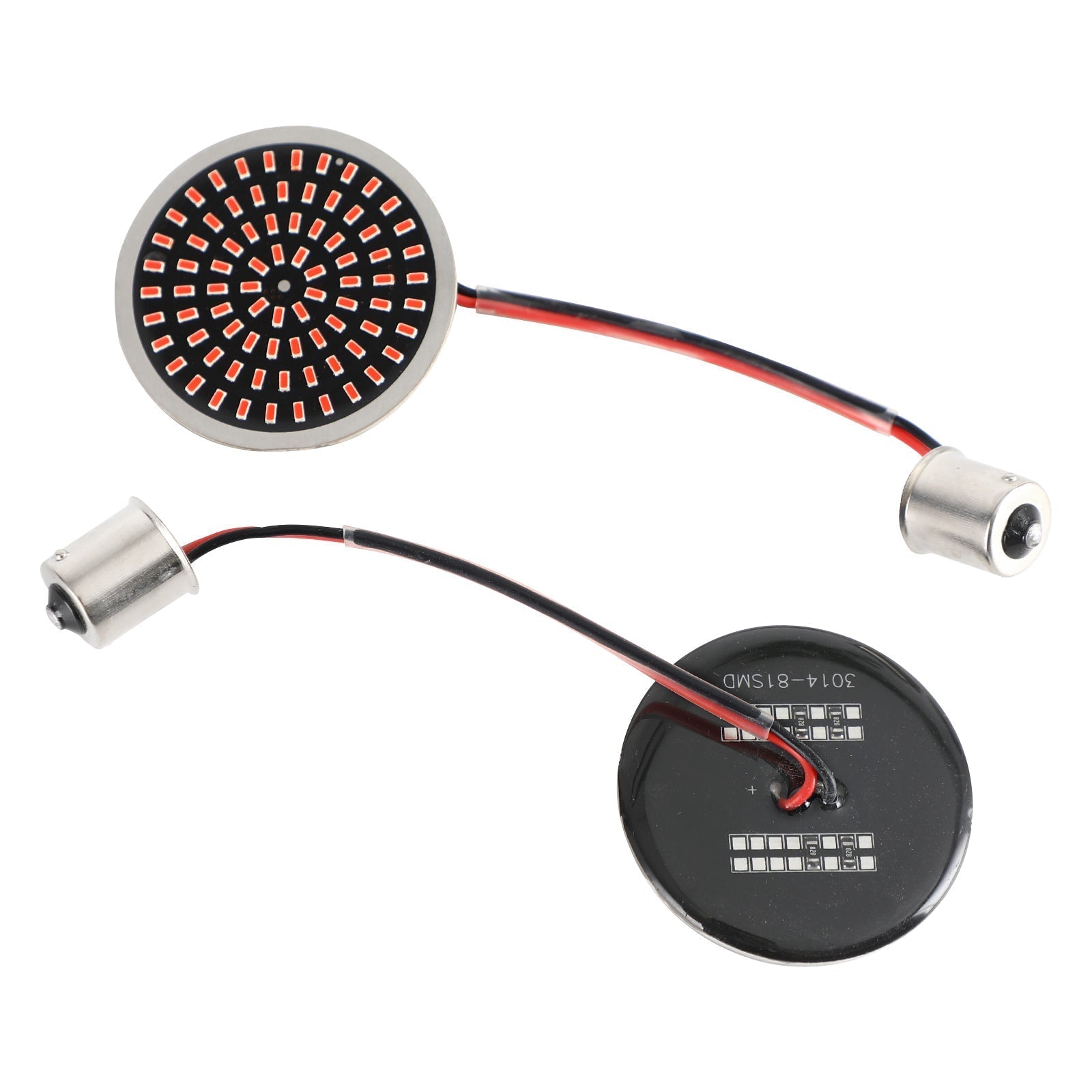 1156 clignotant LED insère une lampe adaptée pour Softail Touring Dyna Sportster