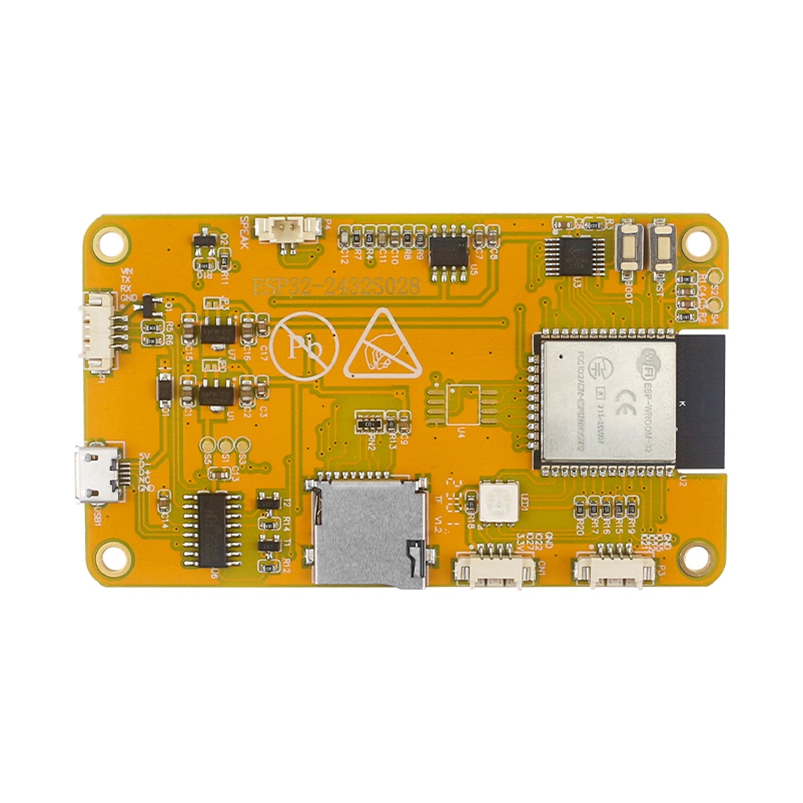 Carte de développement ESP32 WiFi Bluetooth 2.8 "240*320 écran tactile LVGL