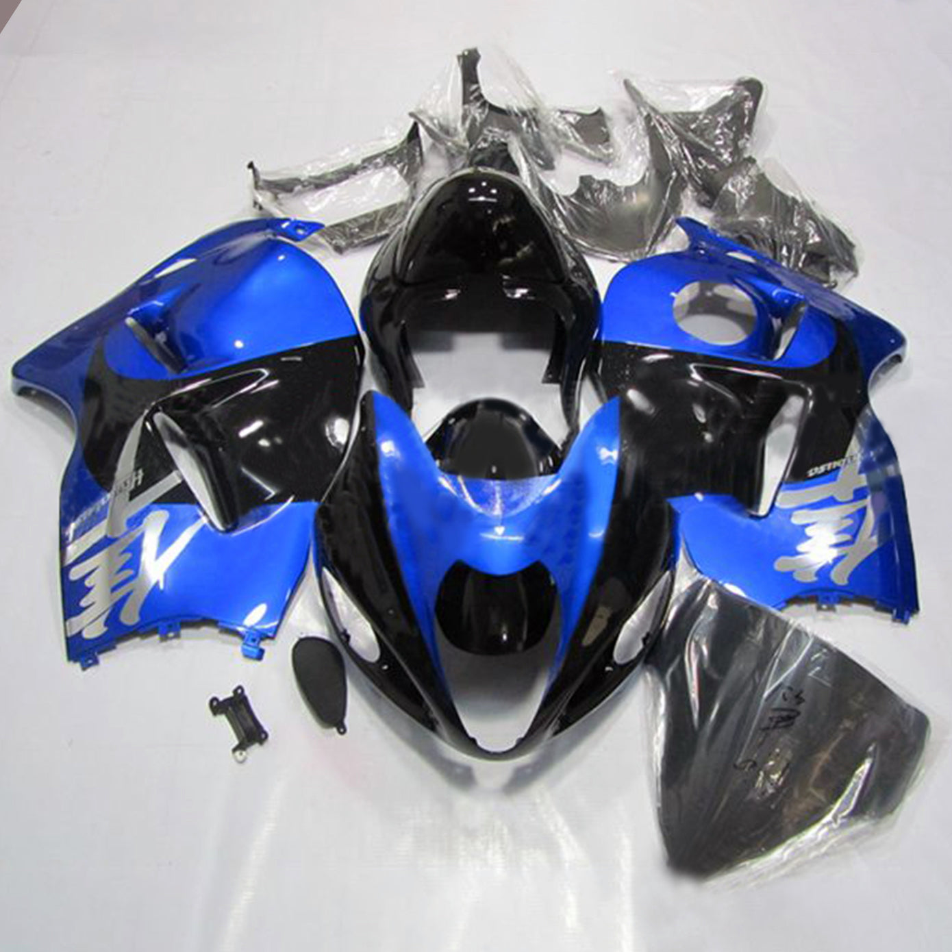 1999-2007 Suzuki Hayabusa GSX1300R Kit de carénage d'injection carrosserie plastique ABS # 133