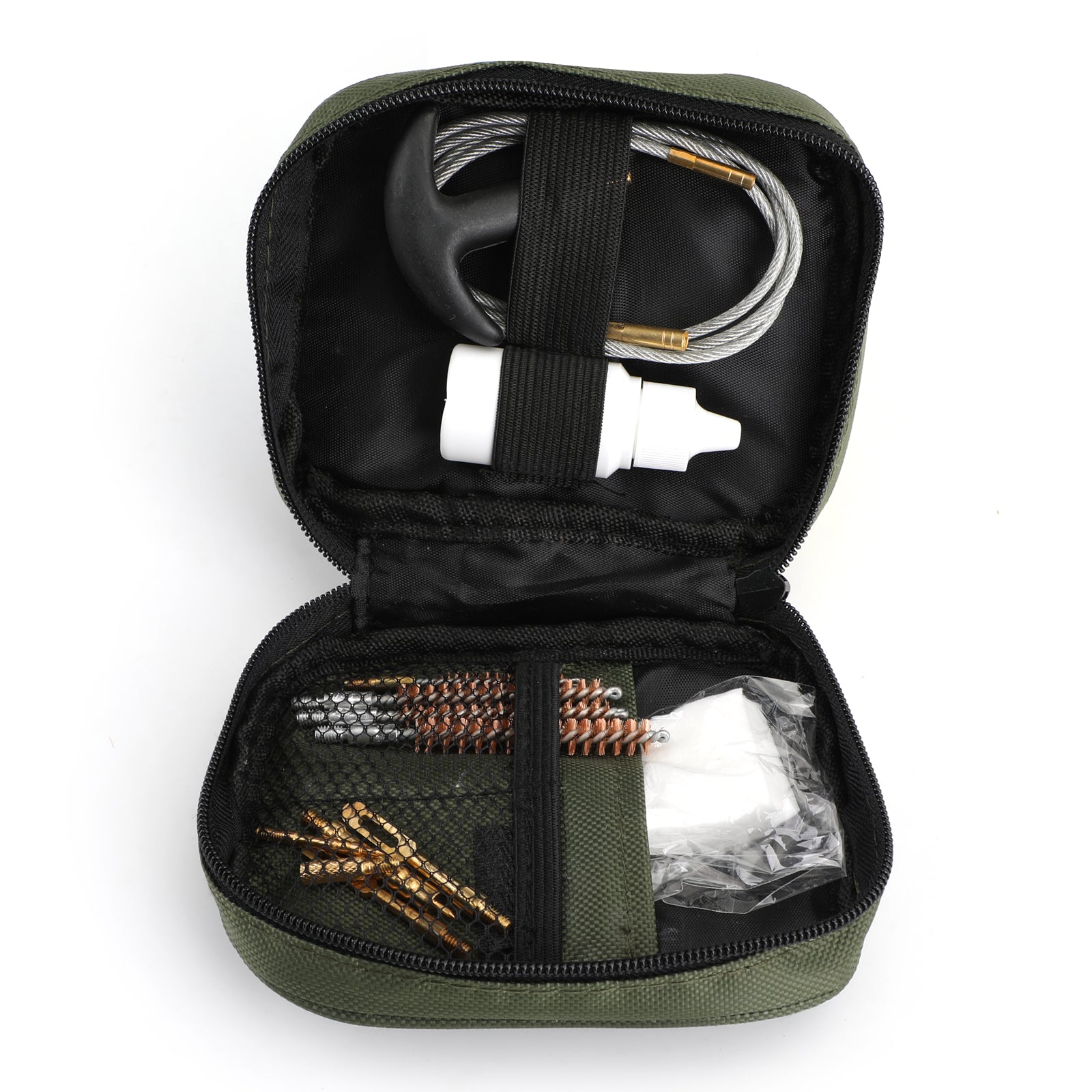 Rifle Cleaning Kit Pull Through Gun Cleaning Kit for .17 .22 .270 .300 Calibre