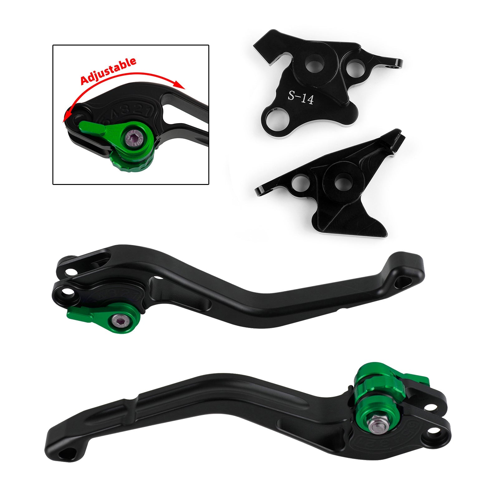 Suzuki HAYABUSA/GSXR1300 2008-2017 NEW Short Clutch Brake Lever