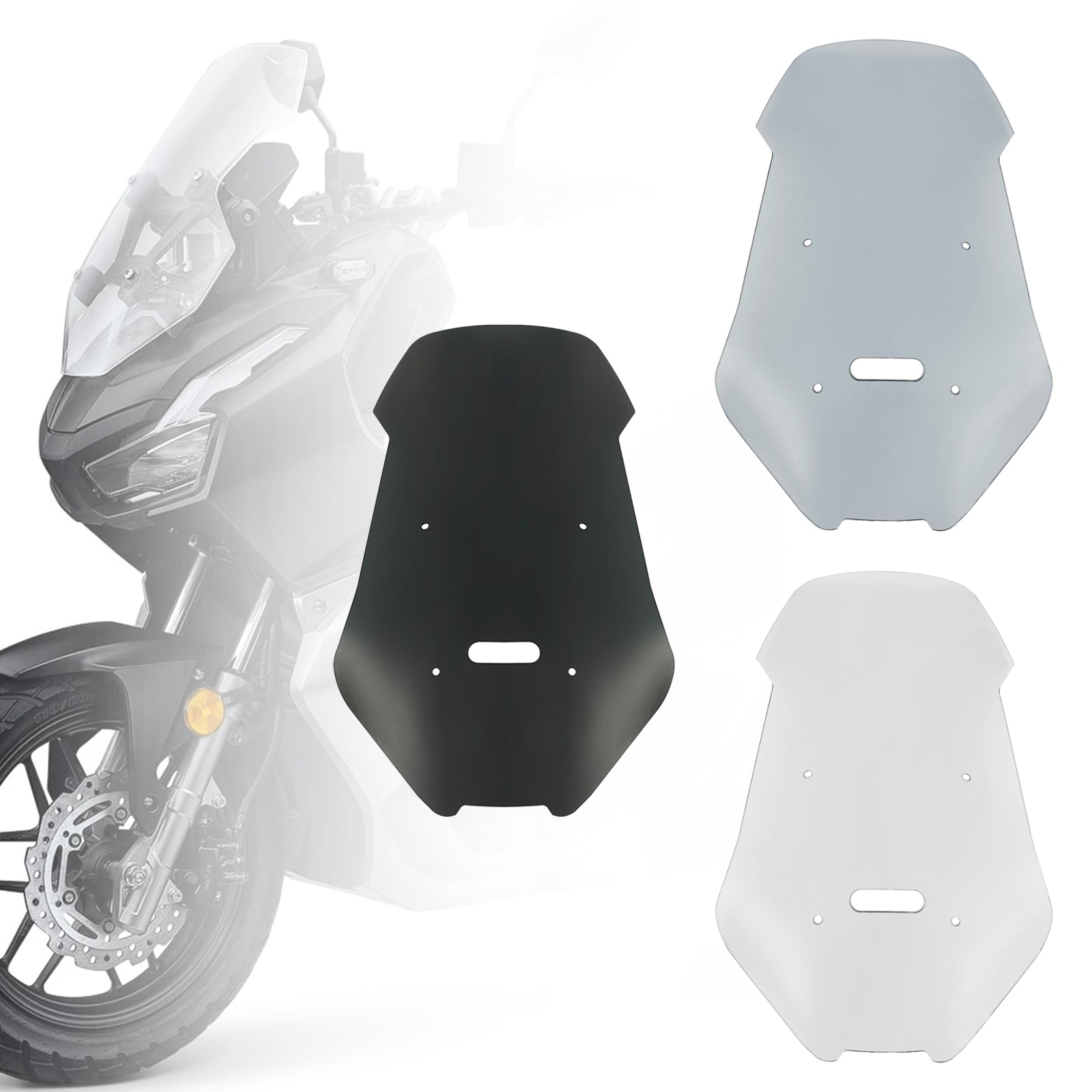 Pare-brise de moto ABS Honda ADV150/ADV160 2019-2023