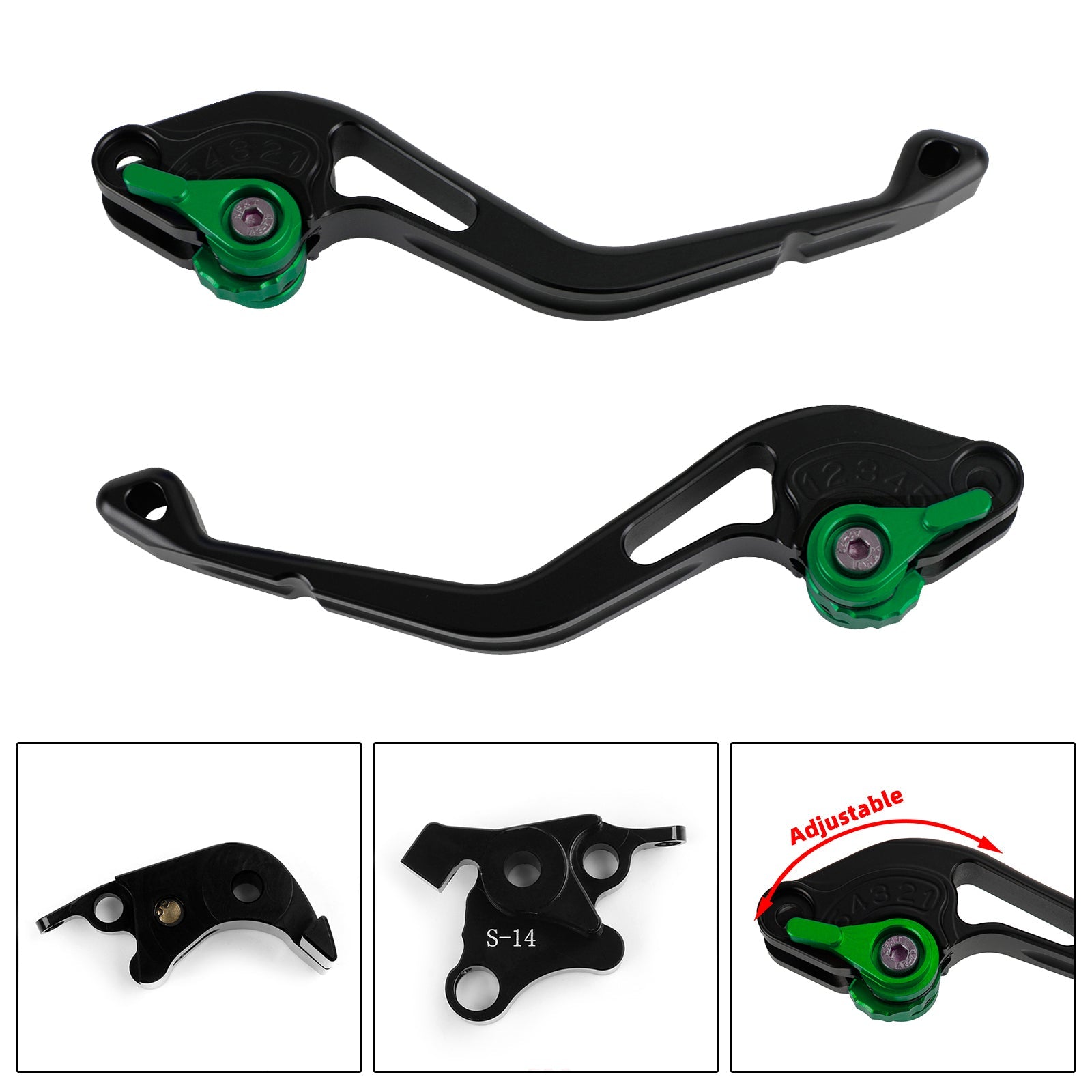 Suzuki GSXR1000 2007-2008 NEW Short Clutch Brake Lever