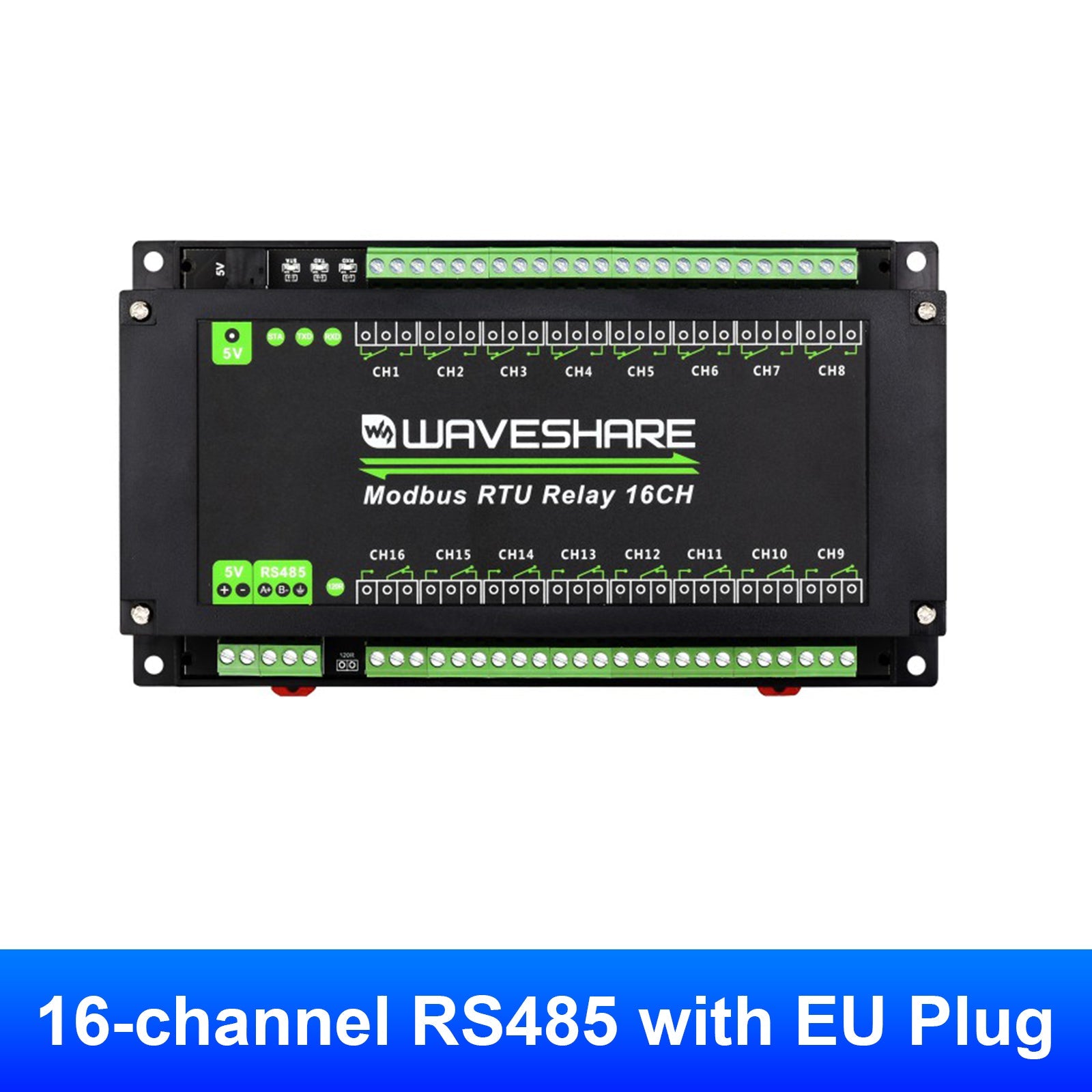 Modbus RTU 8/16/32-channel RS485 Relay Module Isolation Protection Circuits