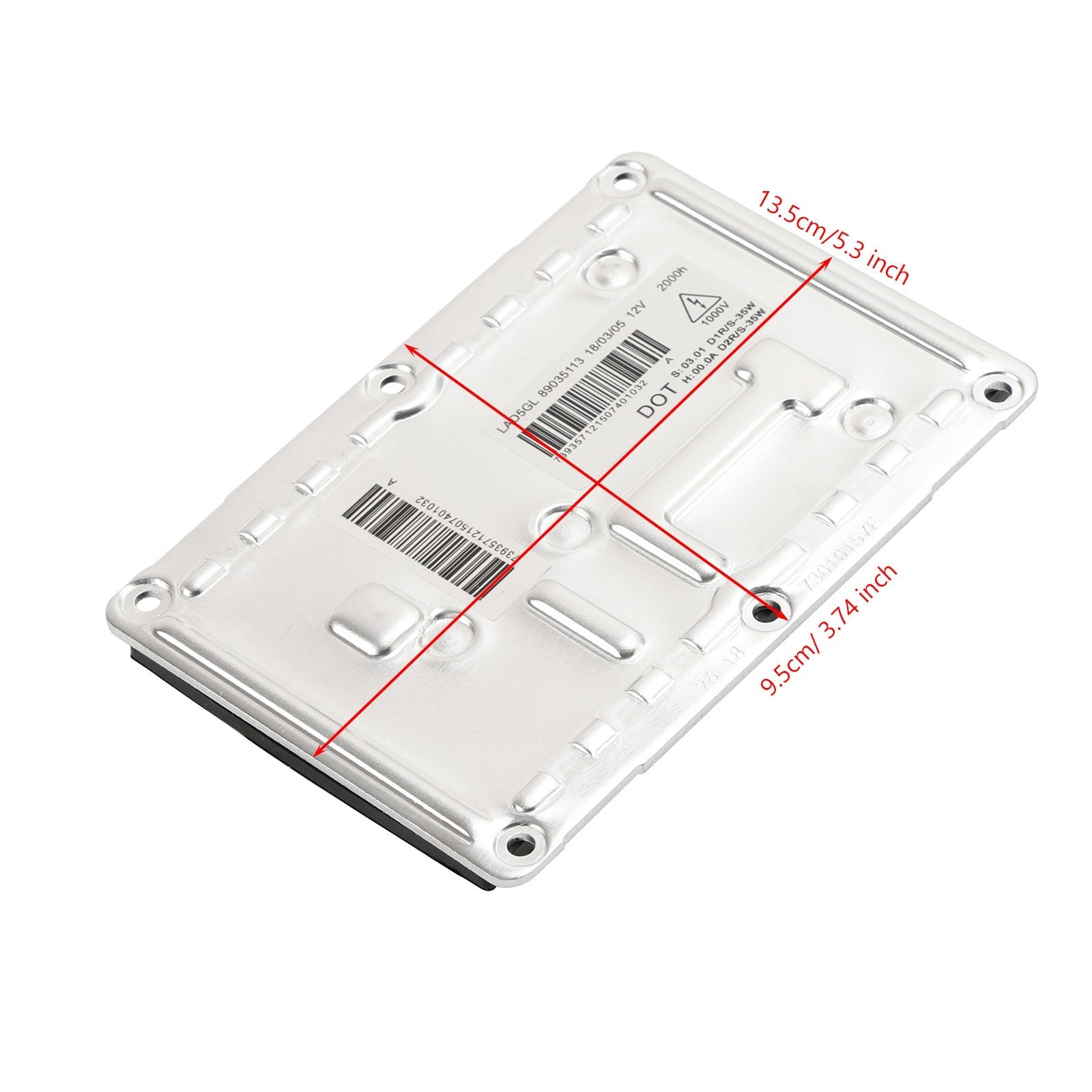 Module d'unité de commande de Ballast HID de phare, 4 broches, pour Audi A4 Volvo