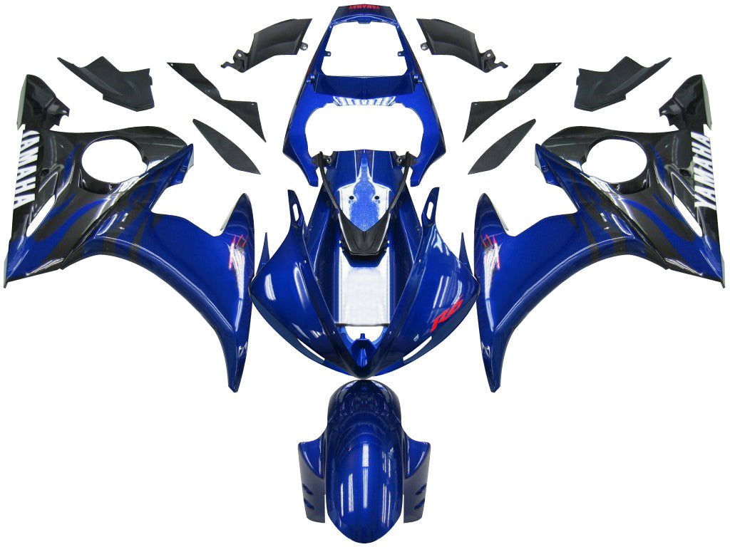 Kit de carénage G-Bleu Yamaha R6 2003-2004 et YZF R6S 2006-2009