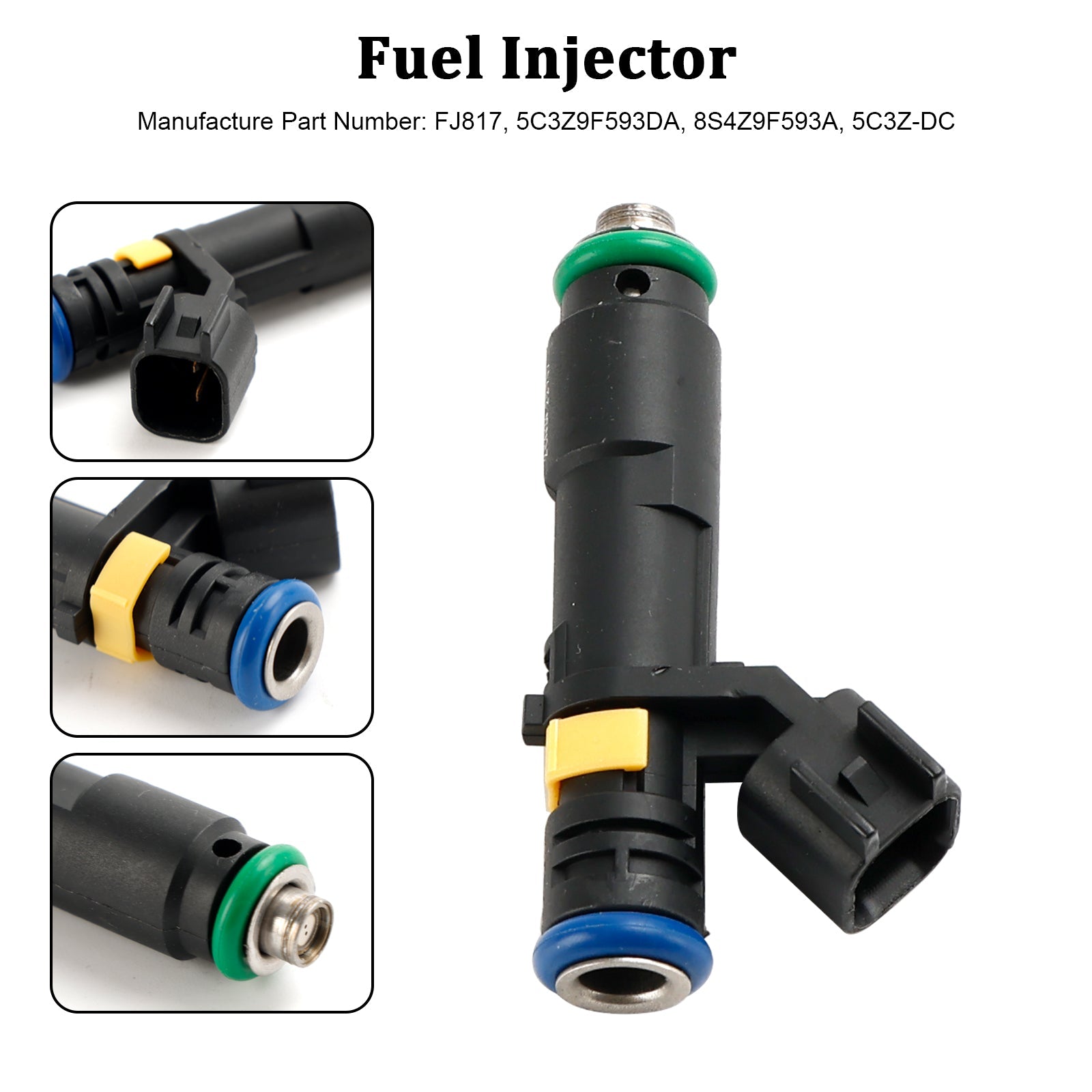 Injecteur de carburant adapté à Ford F150 F250 F350 Expedition Super Duty 2005 – 2007, 5,4 l, 1 pièce