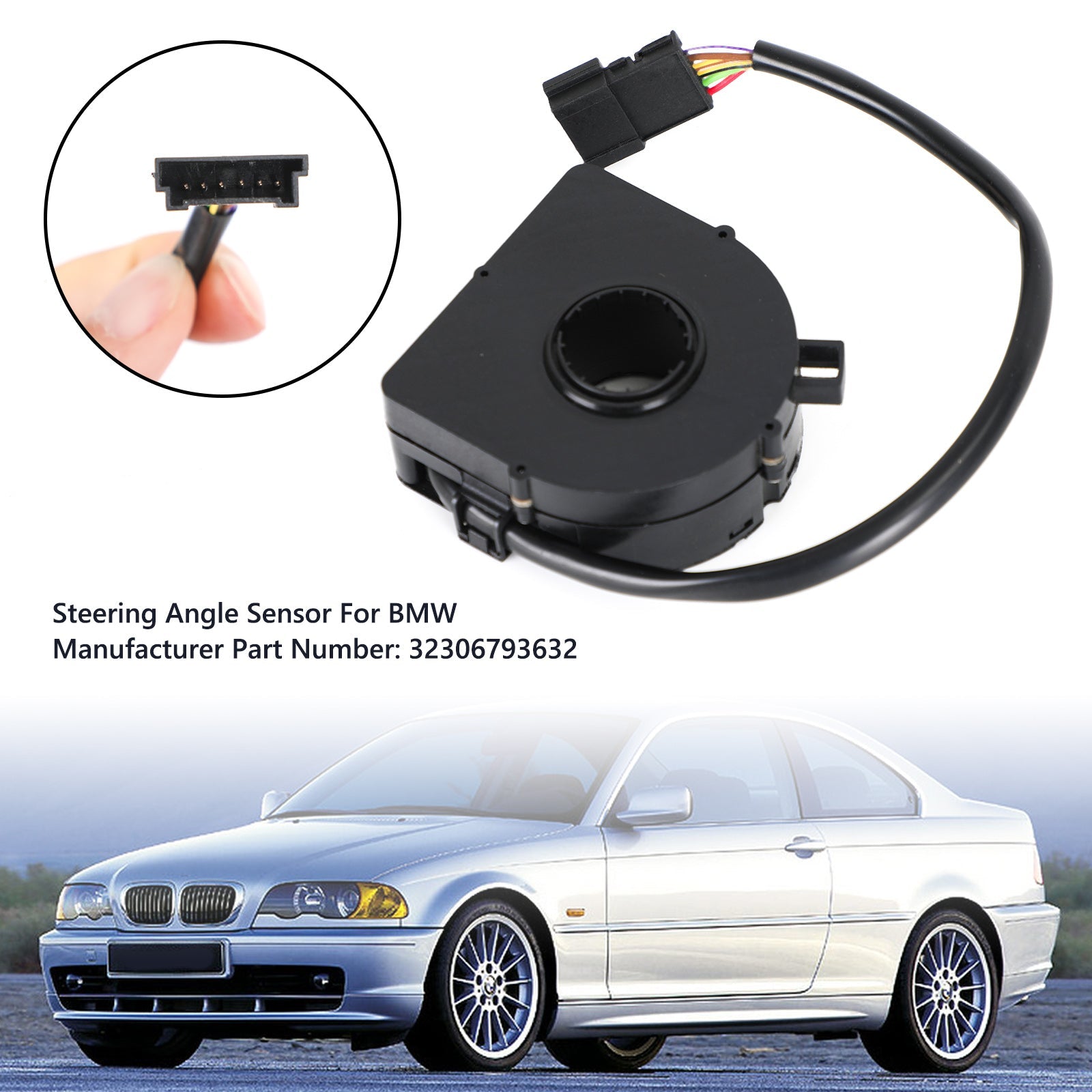 Stuurhoeksensor 32306793632 Voor BMW 3 5 7 Serie E46 X3 E83 X5 E53 Generiek