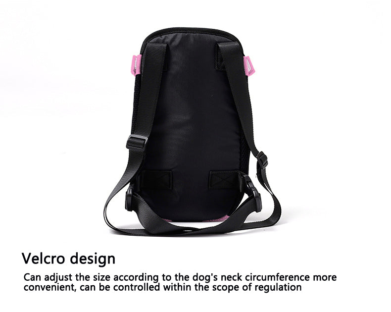 Portable Mesh Pet Dog Carrier Puppy Backpack Travel Carrying Bag Shoulder Bag