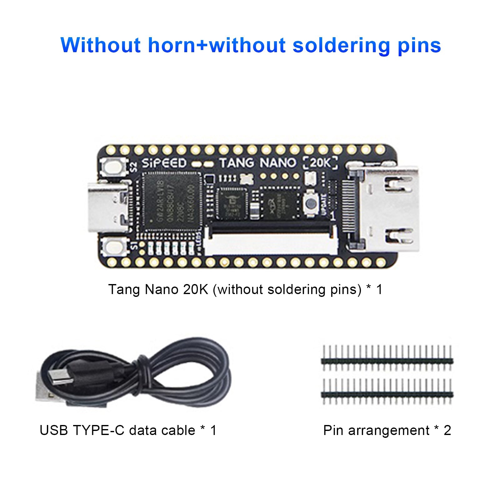 Sipeed Tang Nano 20K Development Board Open Source FPGA Retro Game met luidspreker