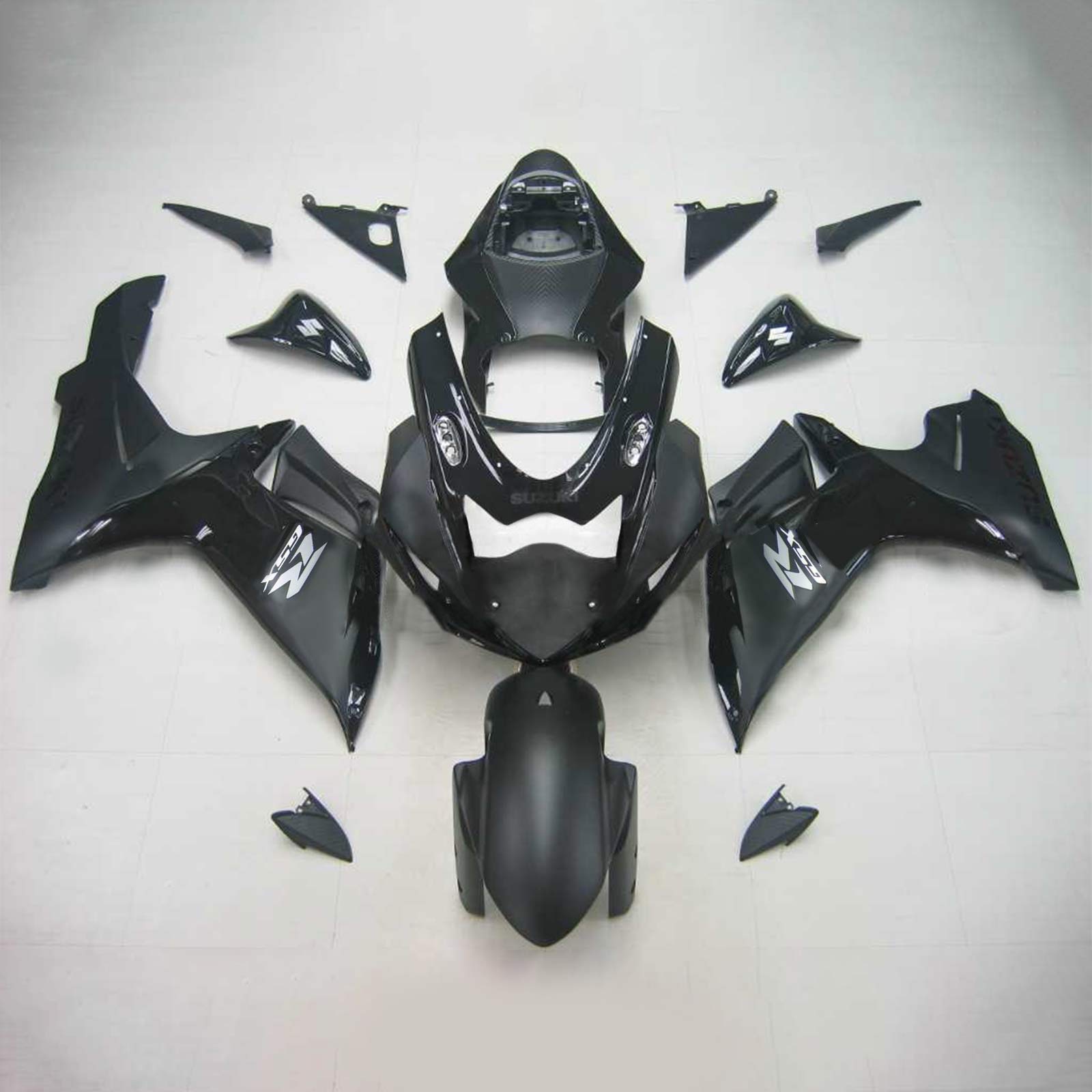 2011-2024 Suzuki GSXR 600/750 K11 Kit de carénage d'injection Amotopart carrosserie plastique ABS #101