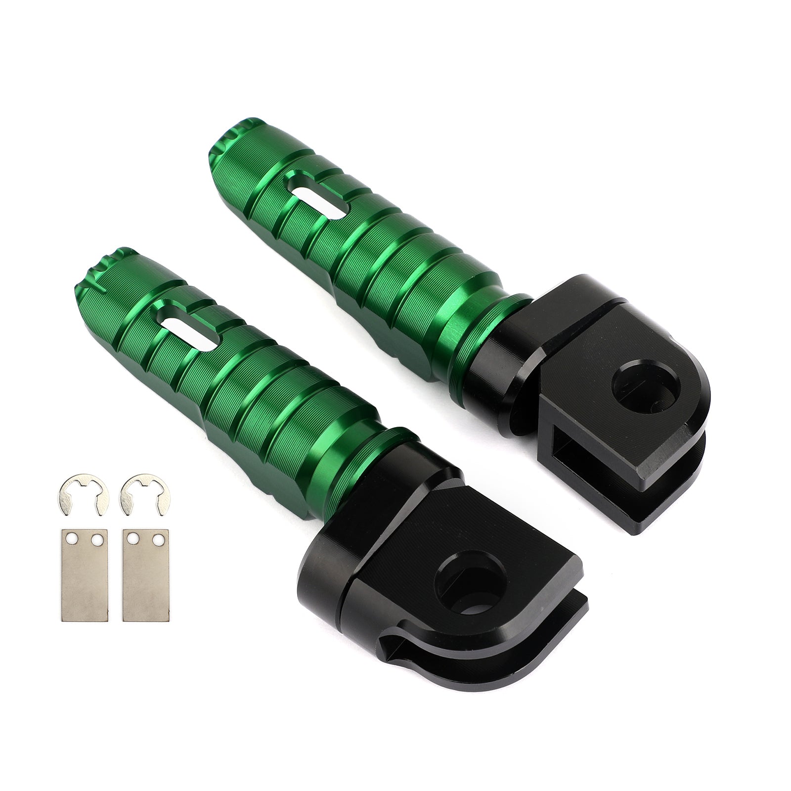 KAWASAKI Z300 Z400 Z800 Z650 Z900 Z1000 NINJA 650 Front Footrests Foot Peg Green Generic