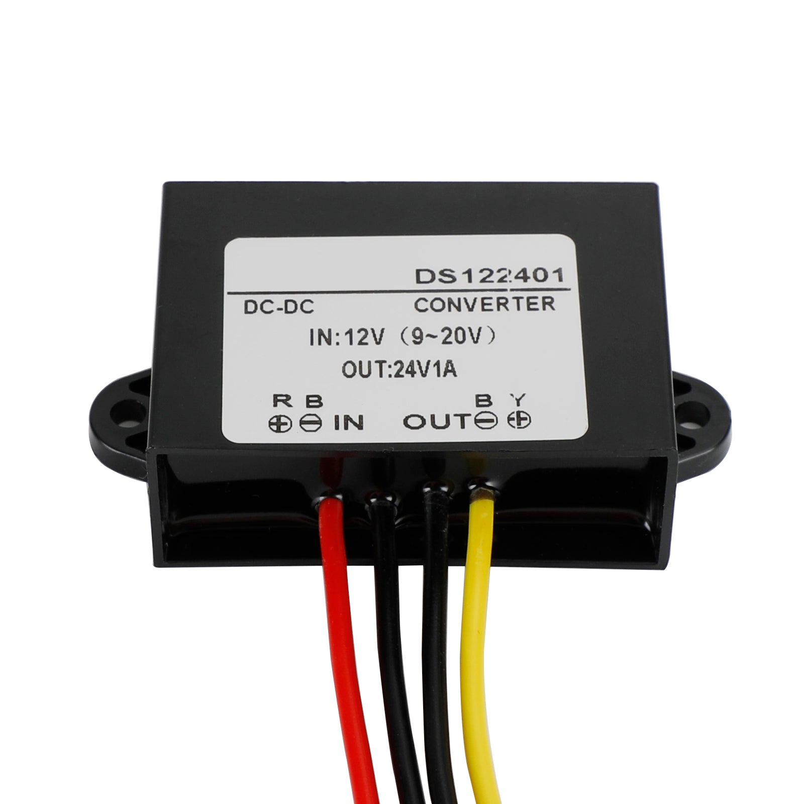 Waterdichte DC-DC Boost Step-Up Converter 12V naar 24V autovoedingsmodule