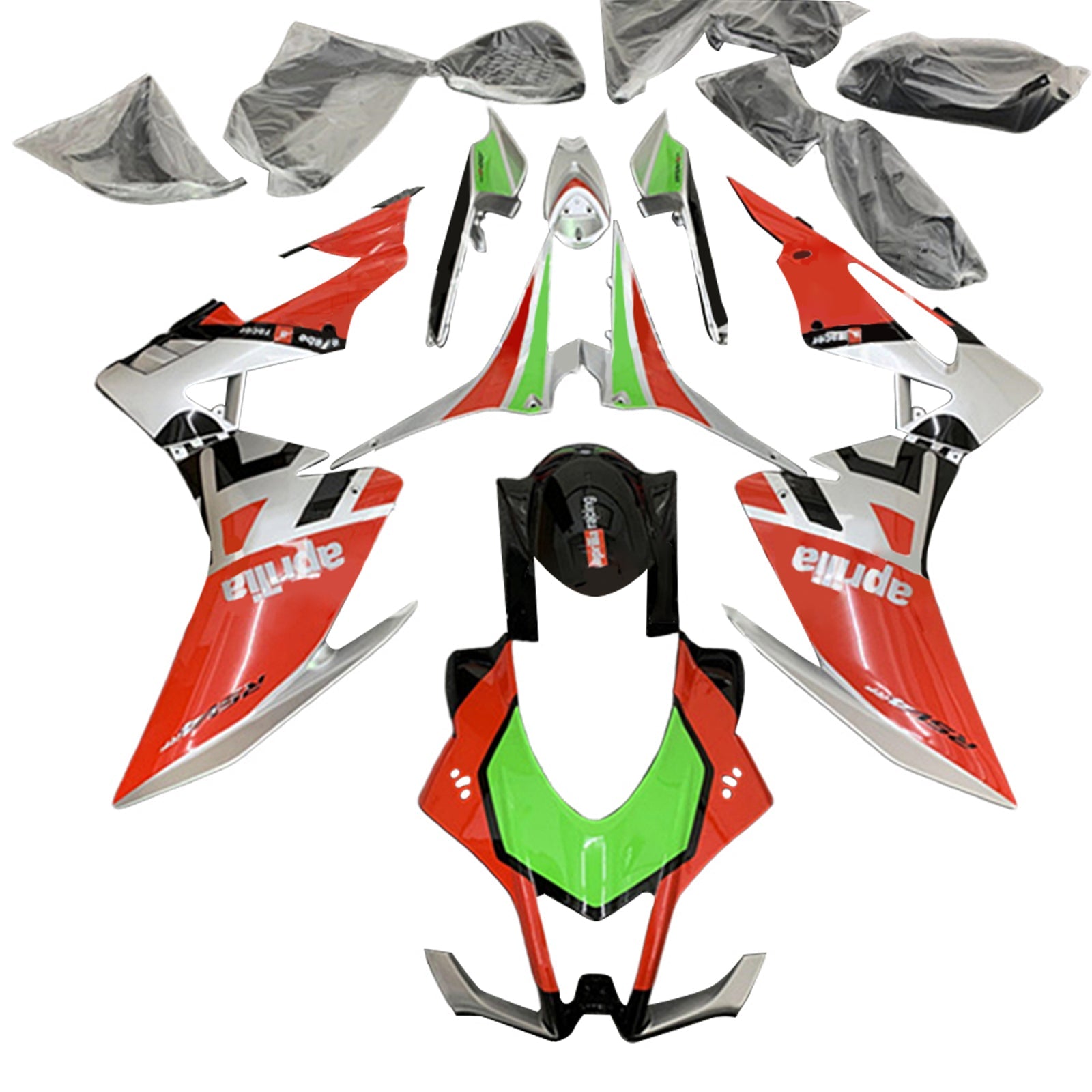 2016-2018 Aprilia RSV4 1000 Fairing Kit Bodywork Plastic