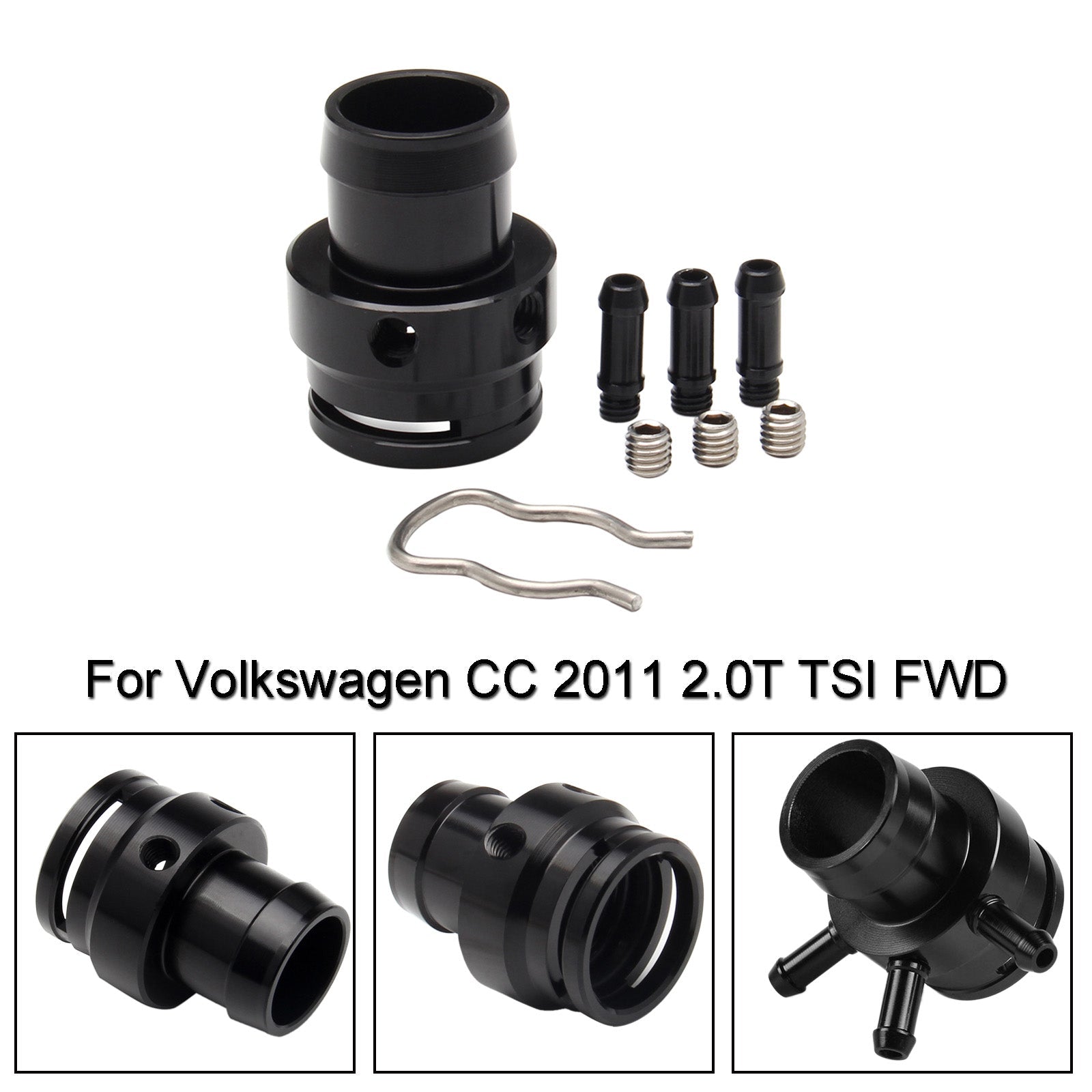 Adaptateur de vide de robinet Turbo Boost, pour VW Audi 2.0T FSI TSI TFSI MK5 GTI B7 A3 A4 générique