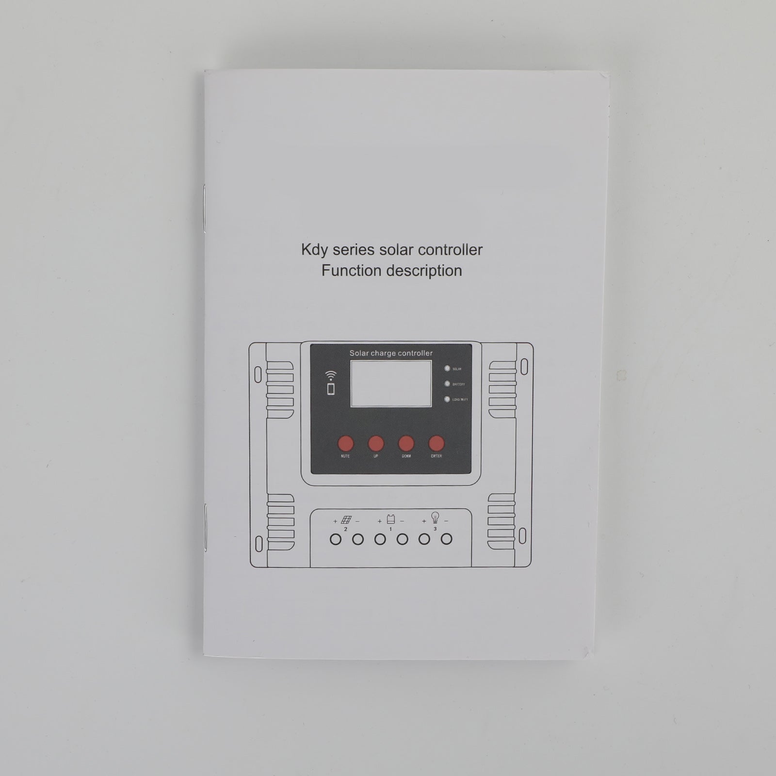 10A-60A 12V 24V 48V zonne-laadregelaar met wifi-monitor PWM LCD-regelaar