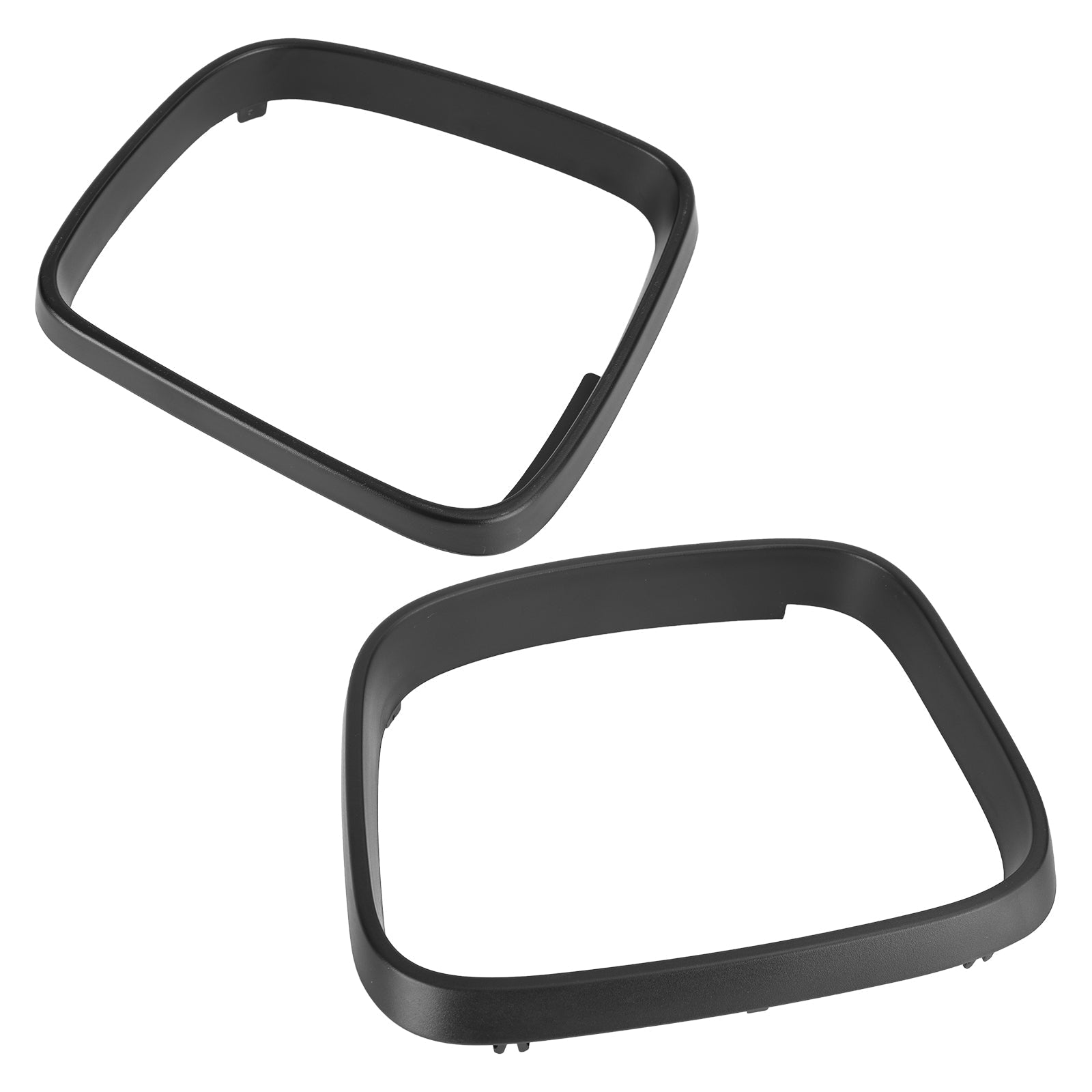 2×Caddy Wing Mirror Cover Door Trim Ring Bezel Cap for VW Transporter T5