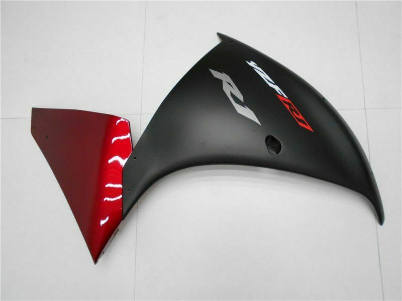 Injectie Plastic ABS Kuip Geschikt voor Yamaha YZF R1 2009-2011 Rood Zwart Generiek