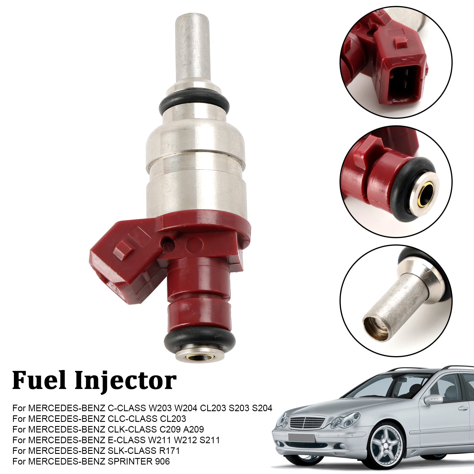 Injecteur de carburant A2710780023, 1 pièce, adapté à Mercedes Benz classe C classe CLK 1,8 l