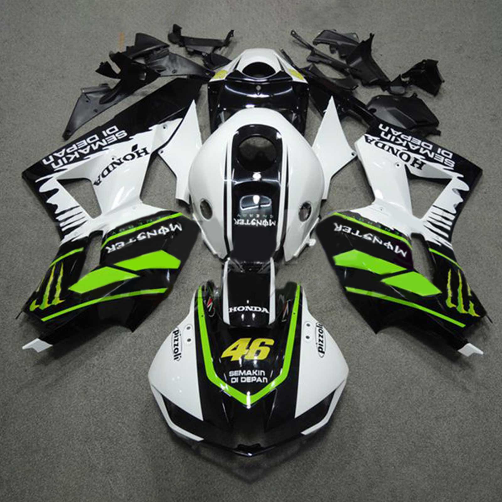 2013-2020 Honda CBR600RR F5 Injection Fairing Kit Bodywork Plastic ABS#164