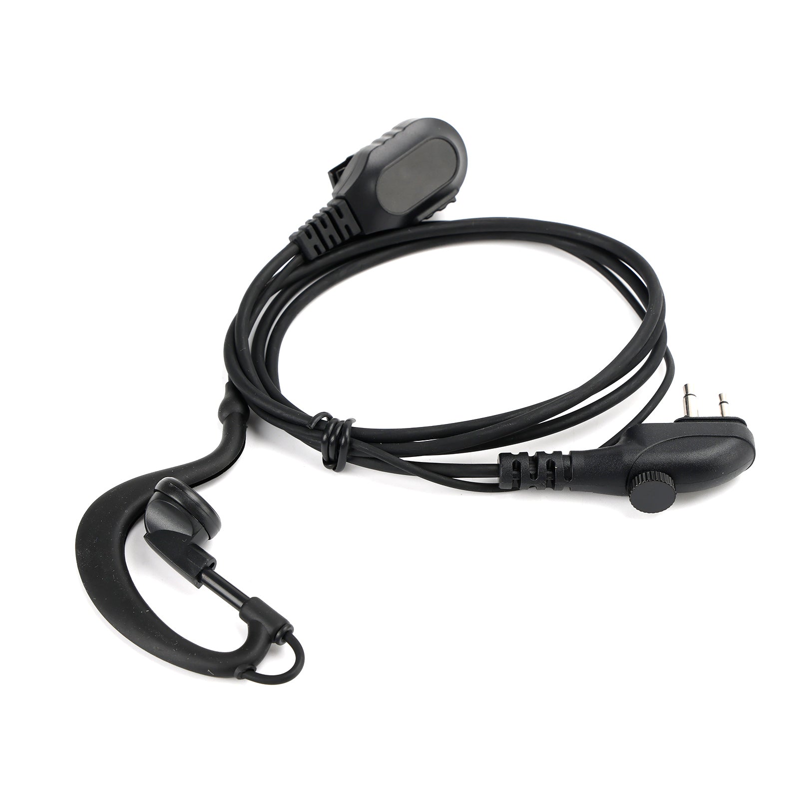 Casque ovale PTT dans un talkie-walkie pour HTY TC-600 TC-610 TC-620 TC-618 TC-700