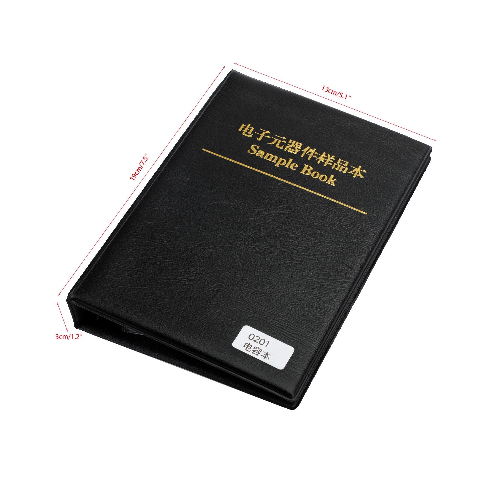 SMD0201 Capacitor sample book 51 values * 50pcs=2550pcs Capacitor kit SMD