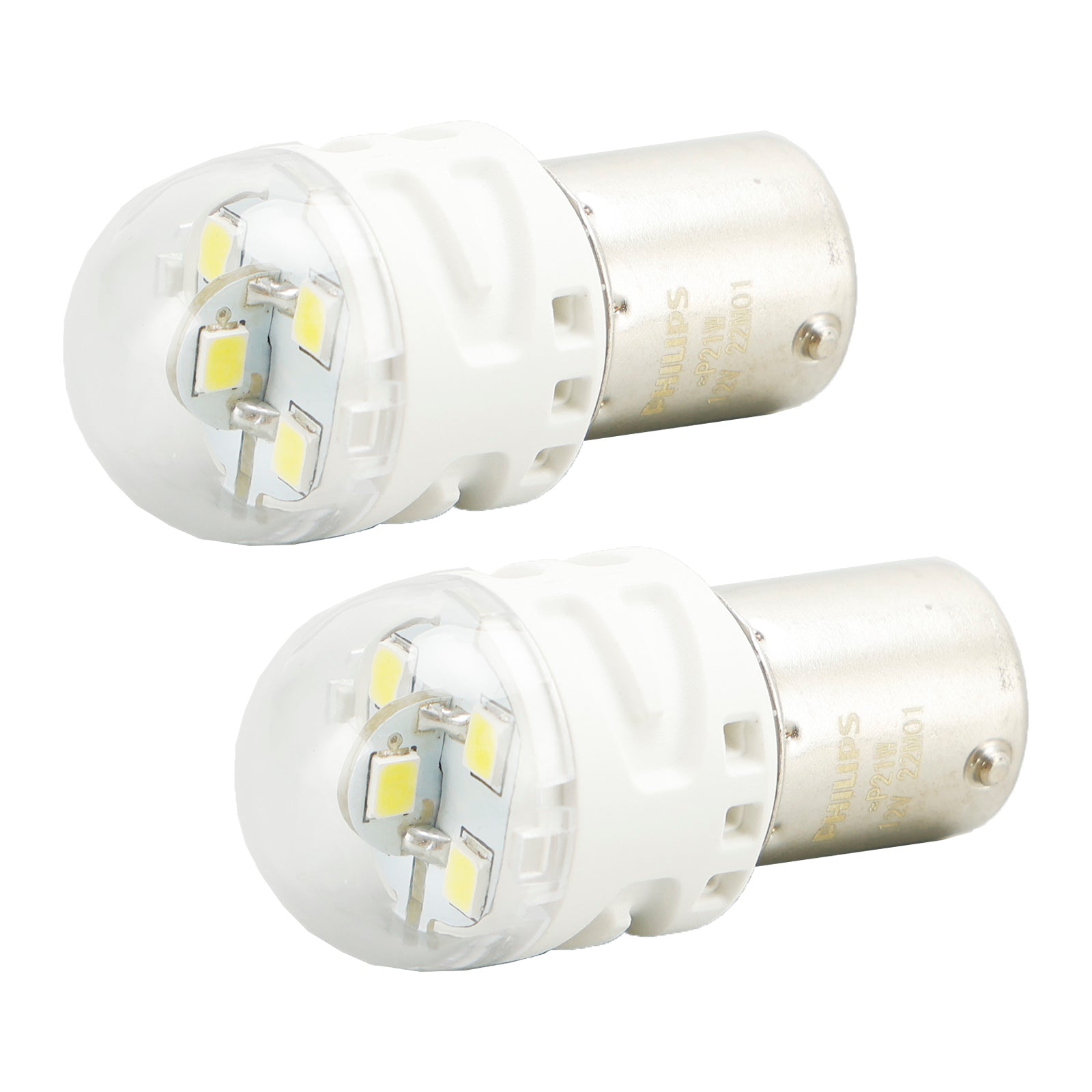 Pour Philips 11498CU31B2 Ultinon Pro3100 LED-BLANC P21W 6000K BA15s