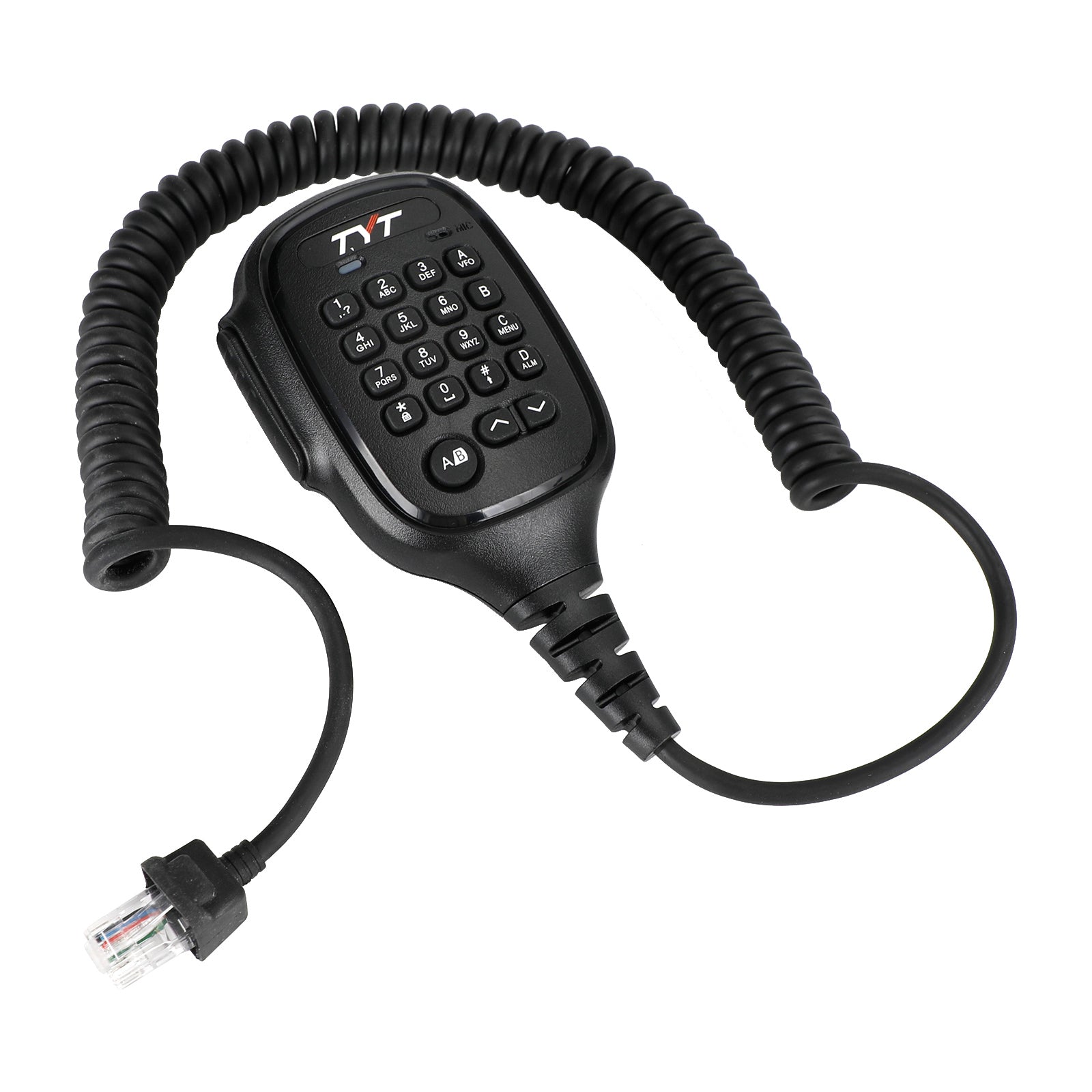 Digital DMR Car Coding Microphone Mic Fit for TYT MD9600 Walkie-Talkie Radio