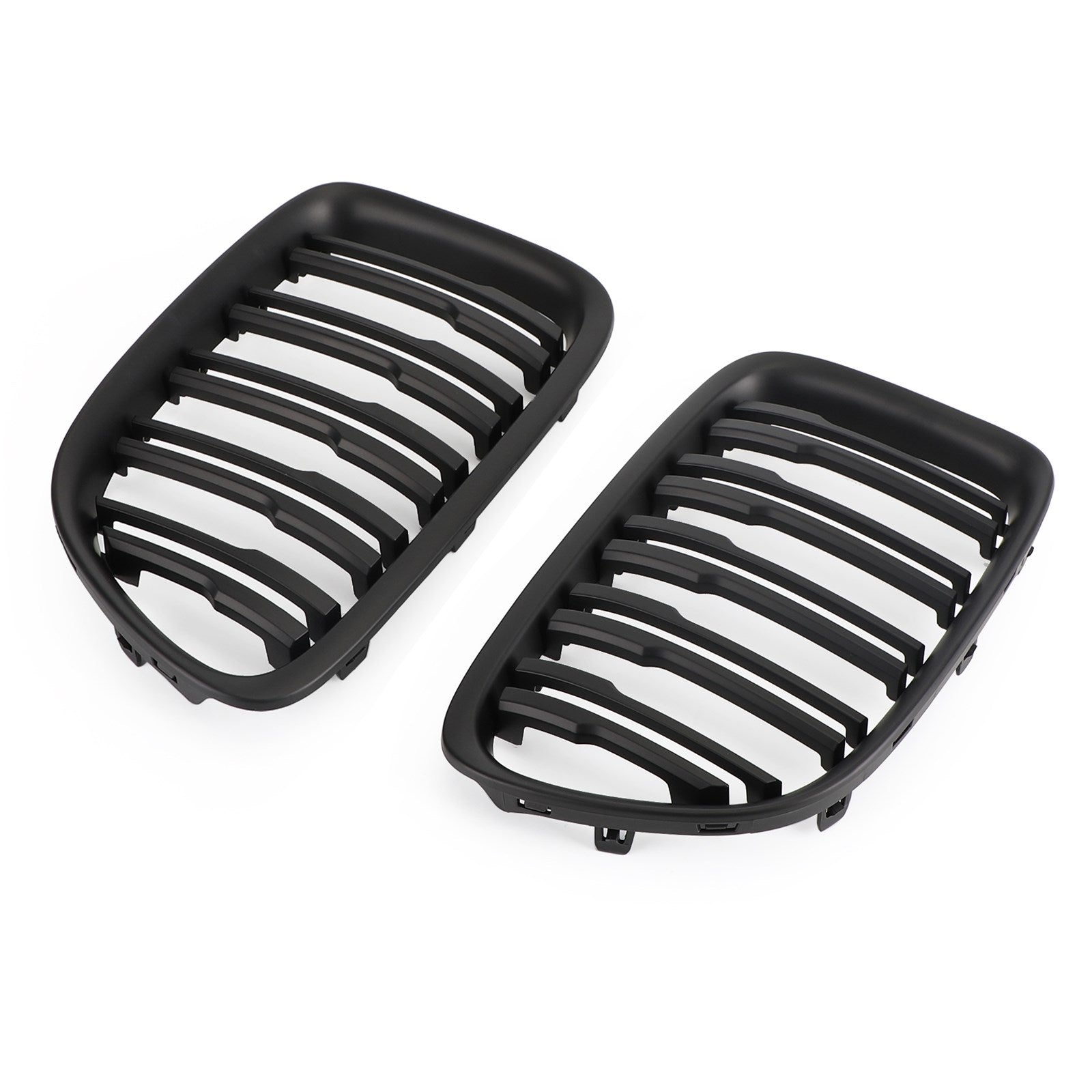 High Quality Dual Slats Front Hood Kidney Grill for 2009-2014 BMW X1 E84 Durable and Sleek Upgrade