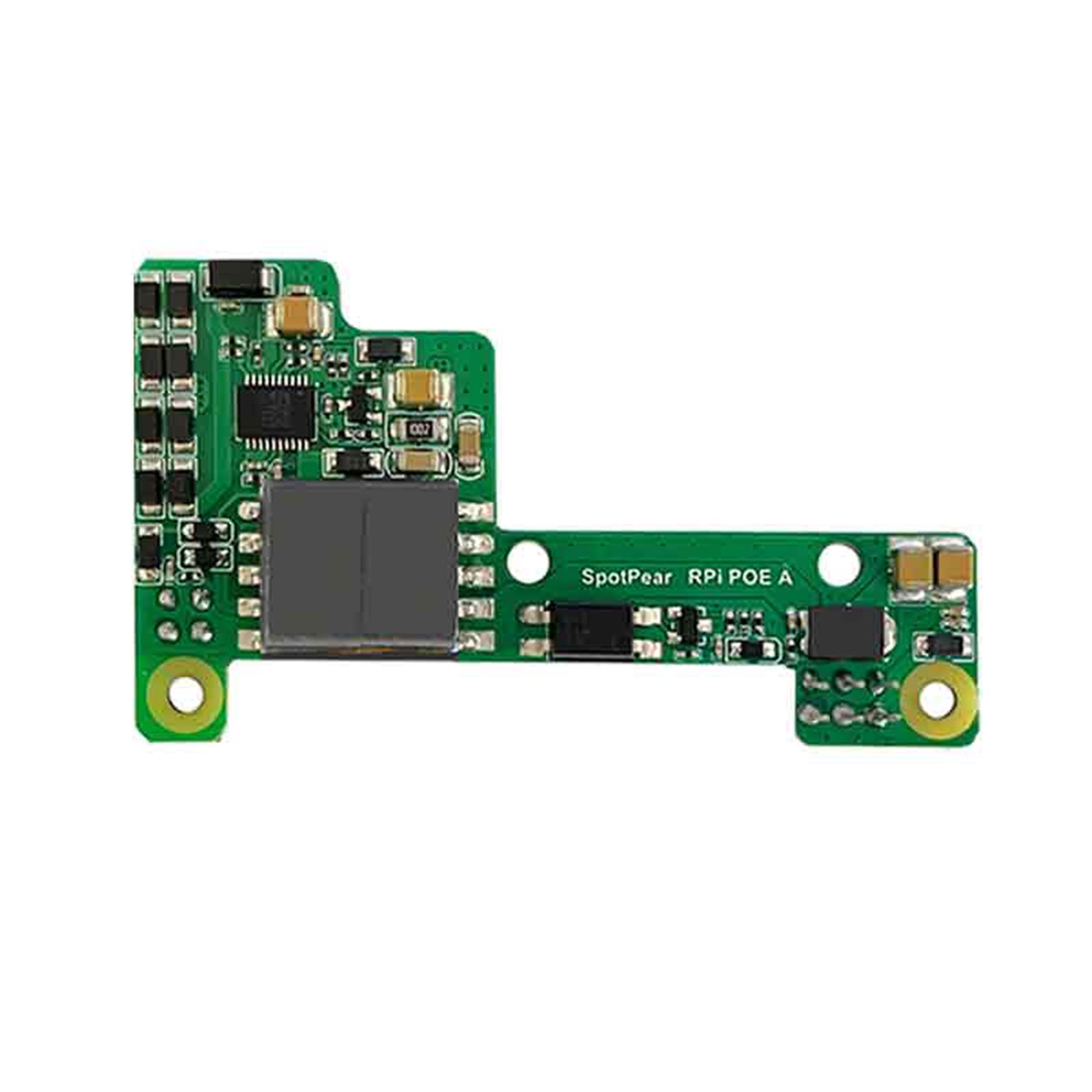 Raspberry Pi Poe Ethernet-voedingsuitbreidingsmodule ondersteunt 3B+/4B met ventilator