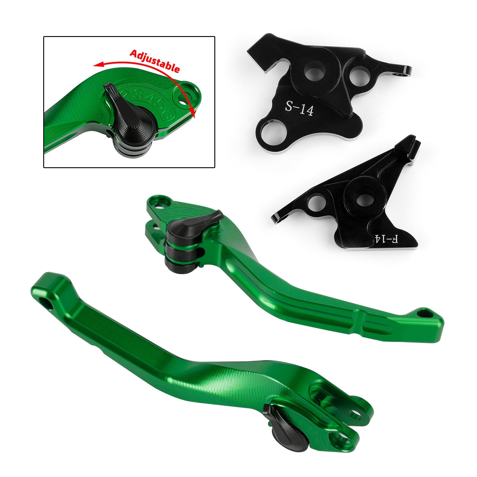 Suzuki GSF650 GSX1250 GSXR1300 DL1000 CNC Short Clutch Brake Lever