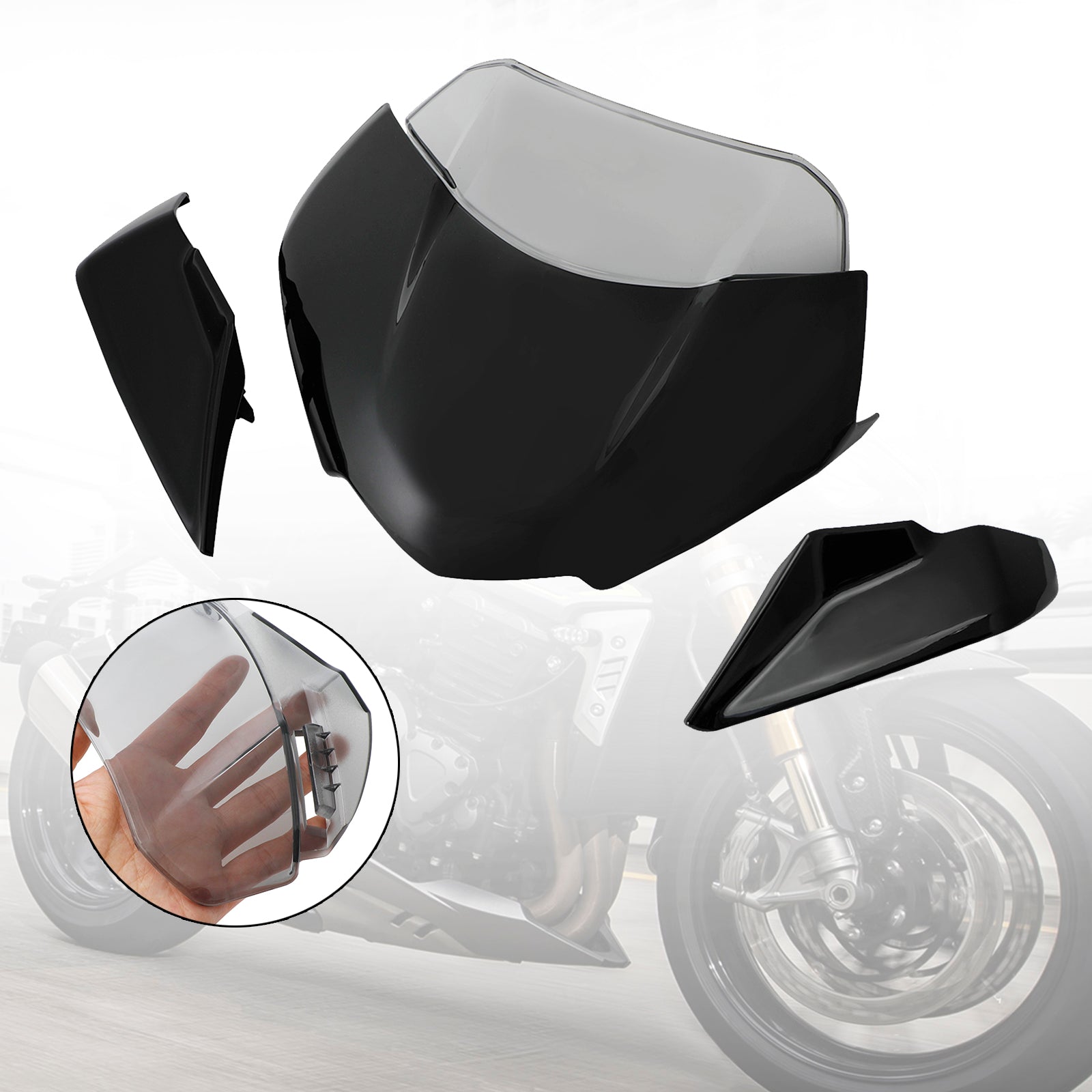 Windshield WindScreen fit for Speed Triple 1200 RS 2021-2022