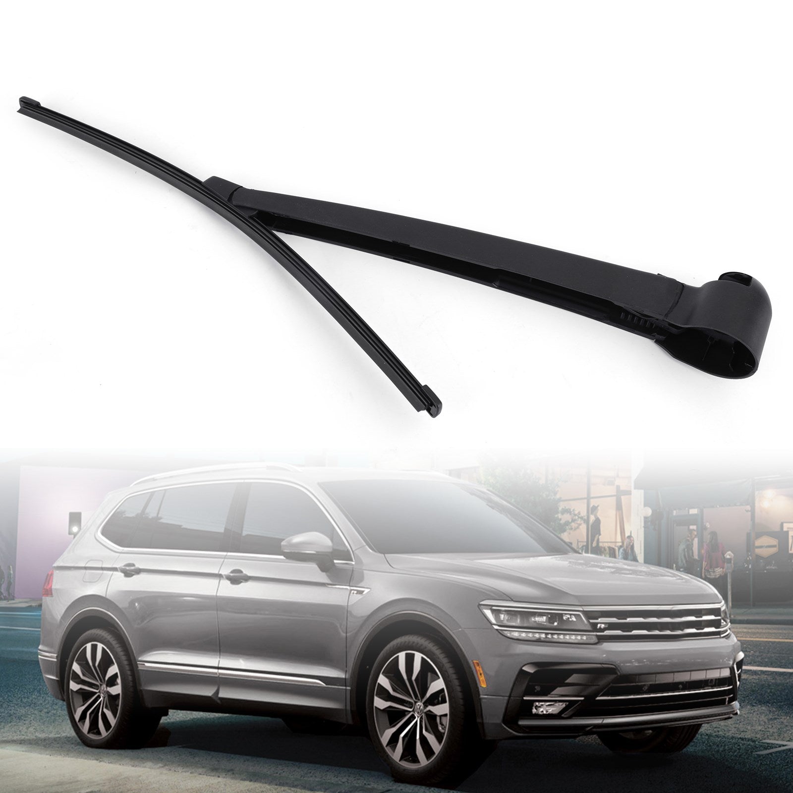 Achterruit Wisserarm Blade Set Voor VW Tiguan 5N BJ 2007-2018 Zwart Generiek